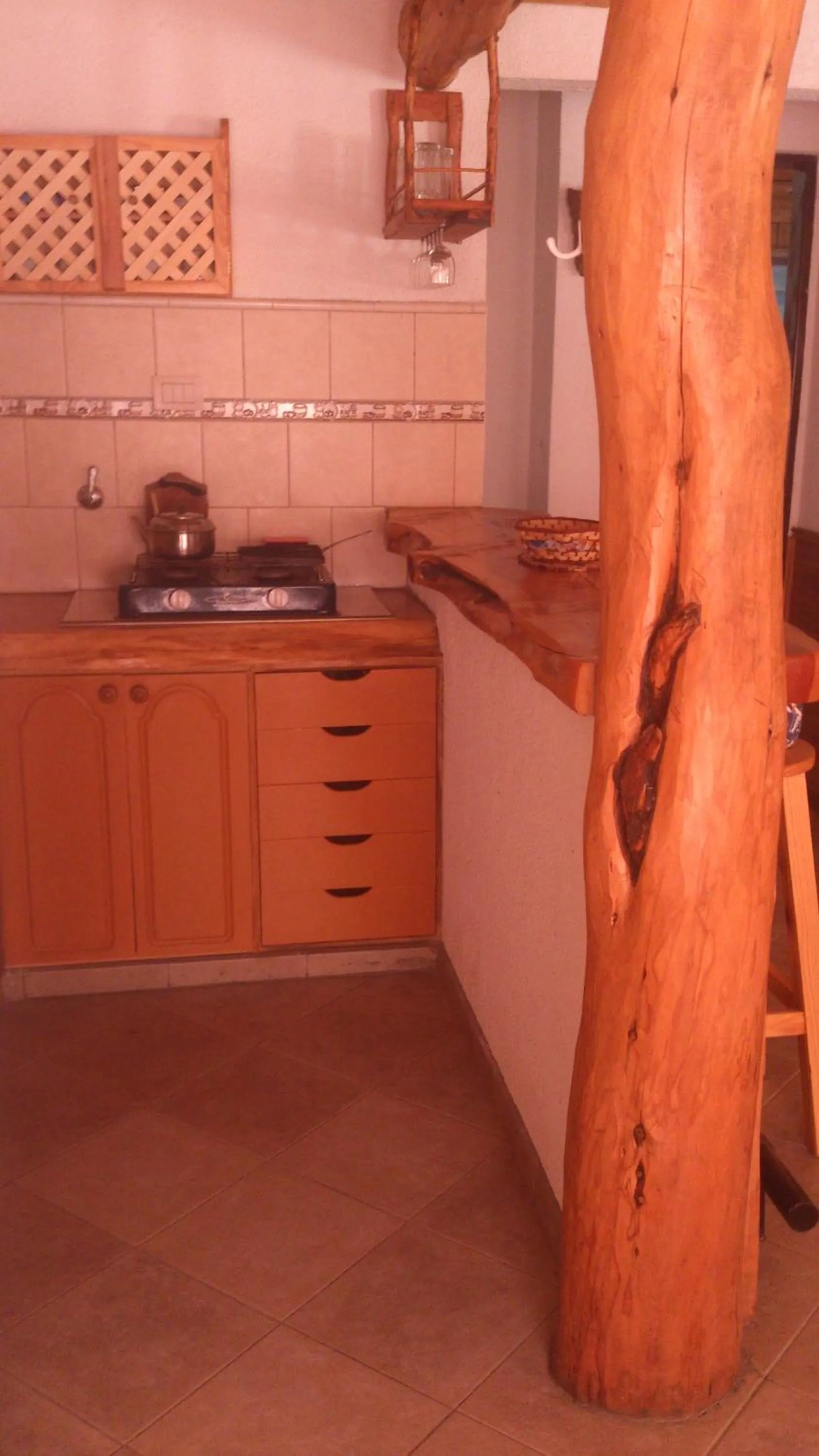 Kitchen or kitchenette in Posada del Angel