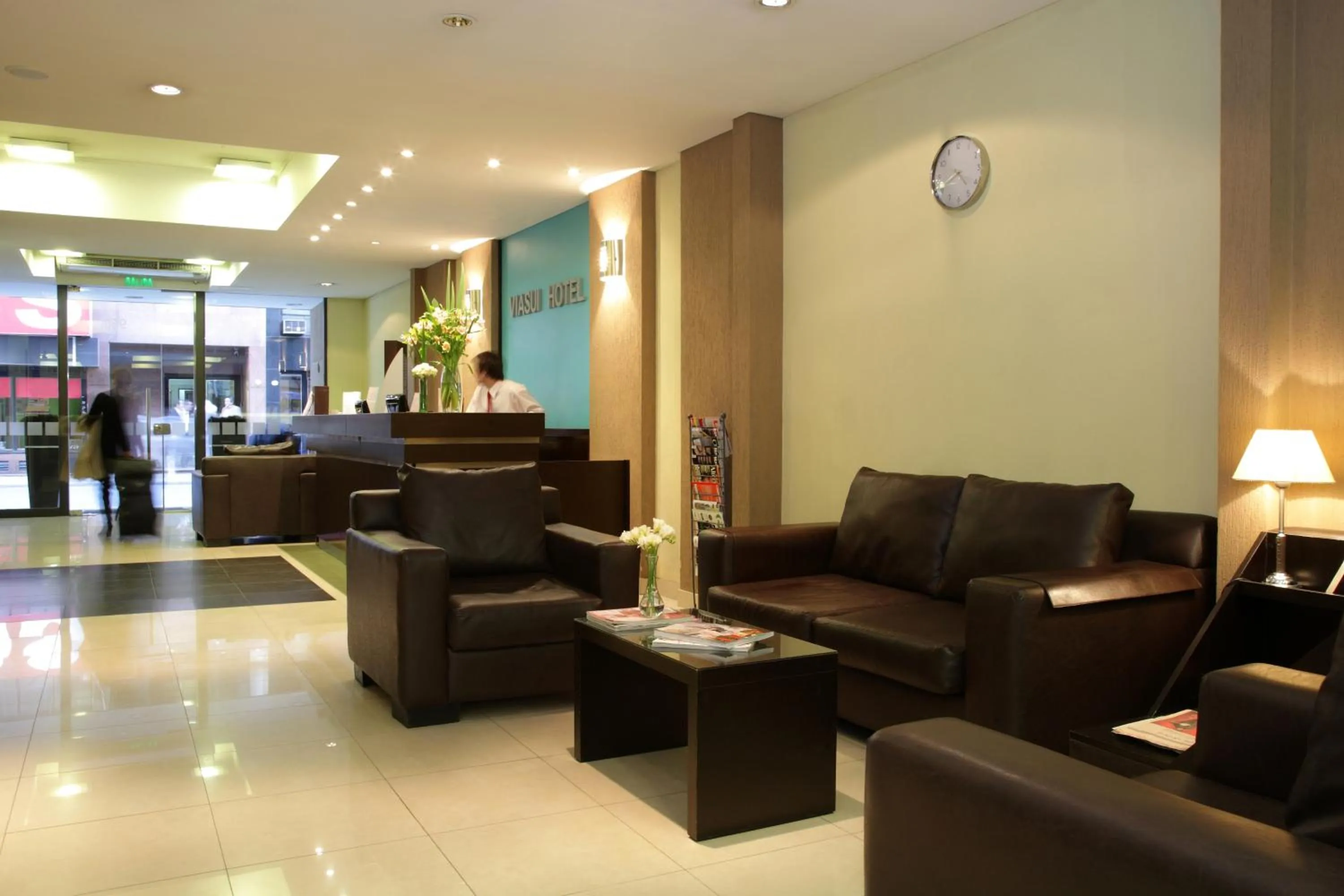 Lobby or reception in Viasui Hotel