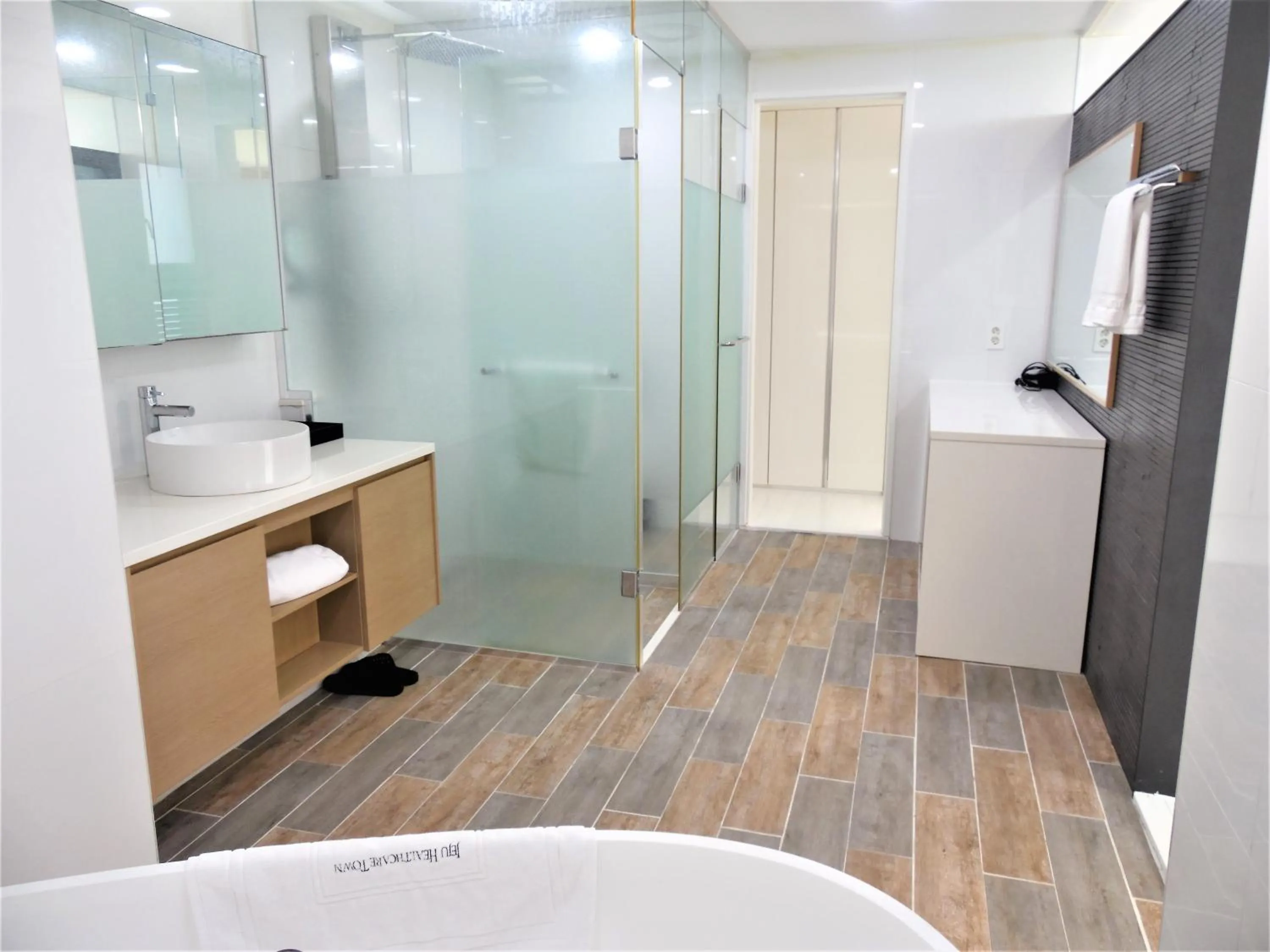 Shower in Healthcare Town Resort