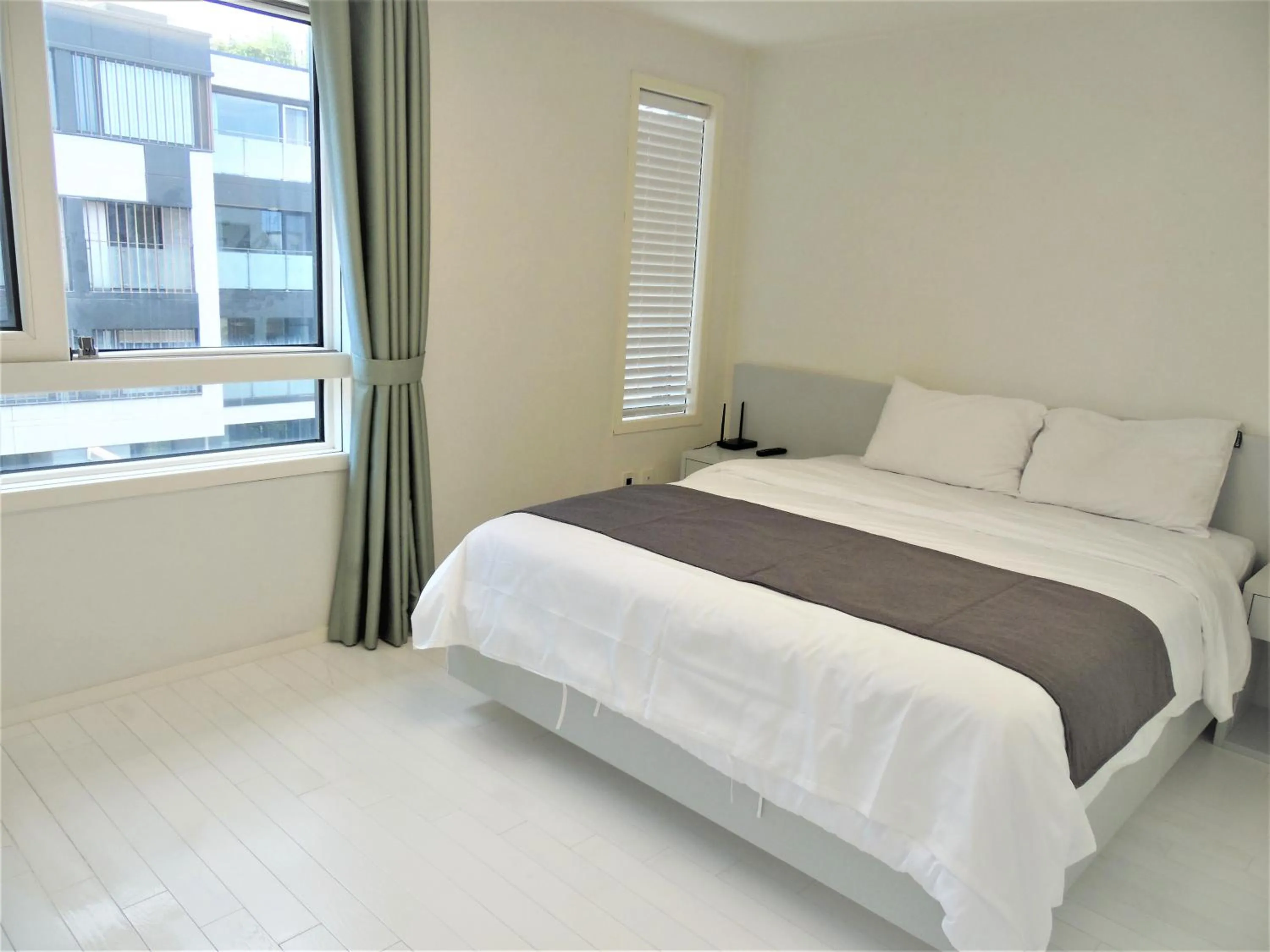 Bed in Healthcare Town Resort