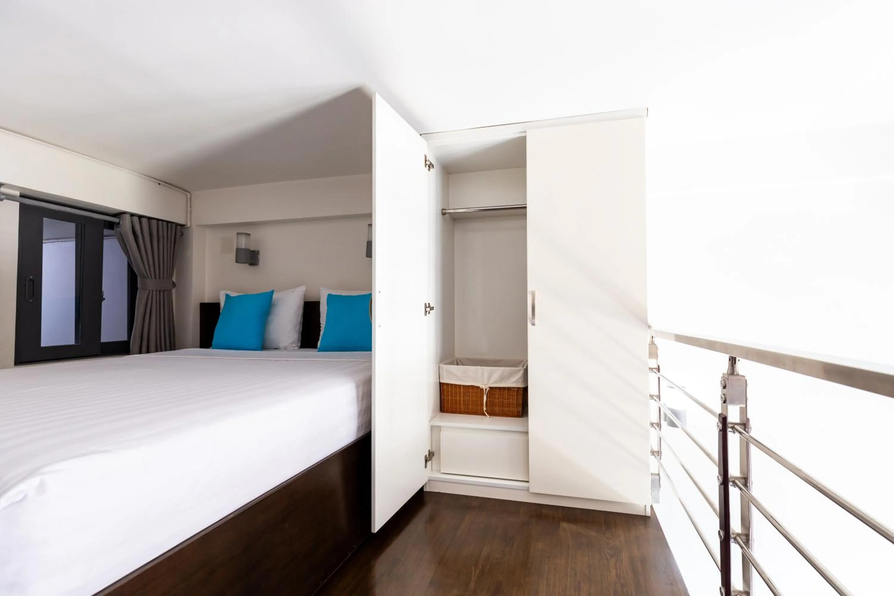 Bedroom, Bed in The Haven - Lofts by the Park