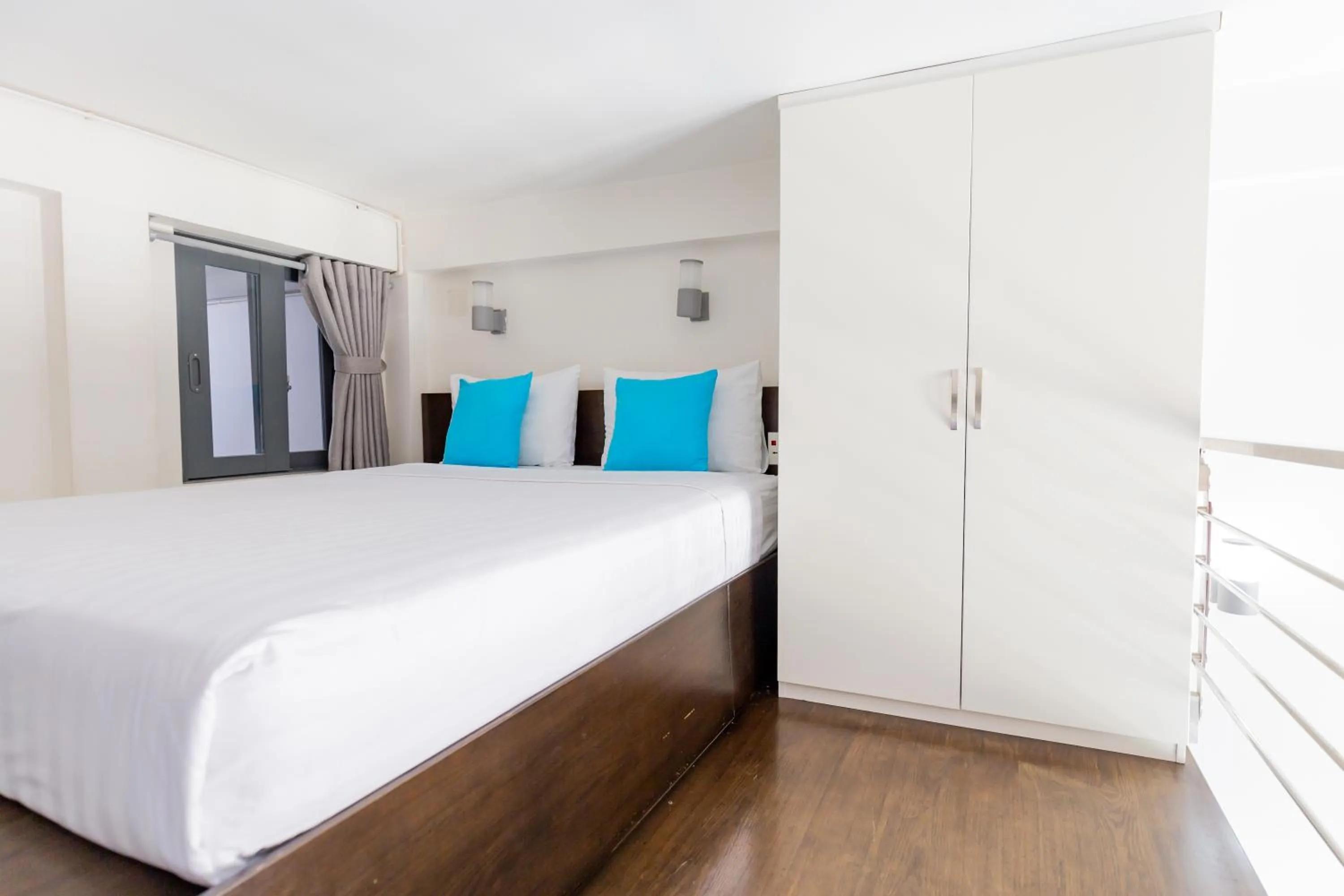 Bedroom, Bed in The Haven - Lofts by the Park