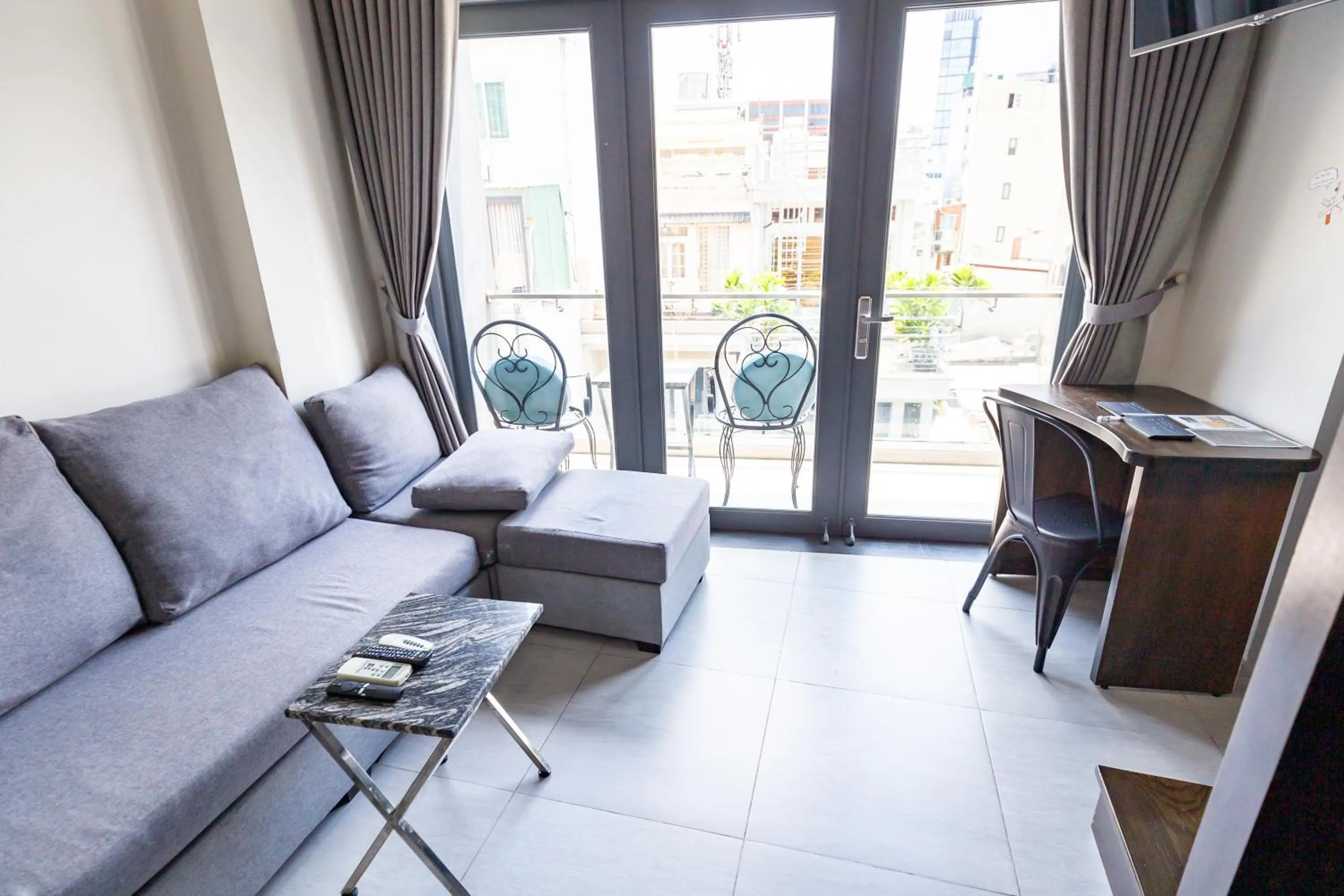 Living room in The Haven - Lofts by the Park