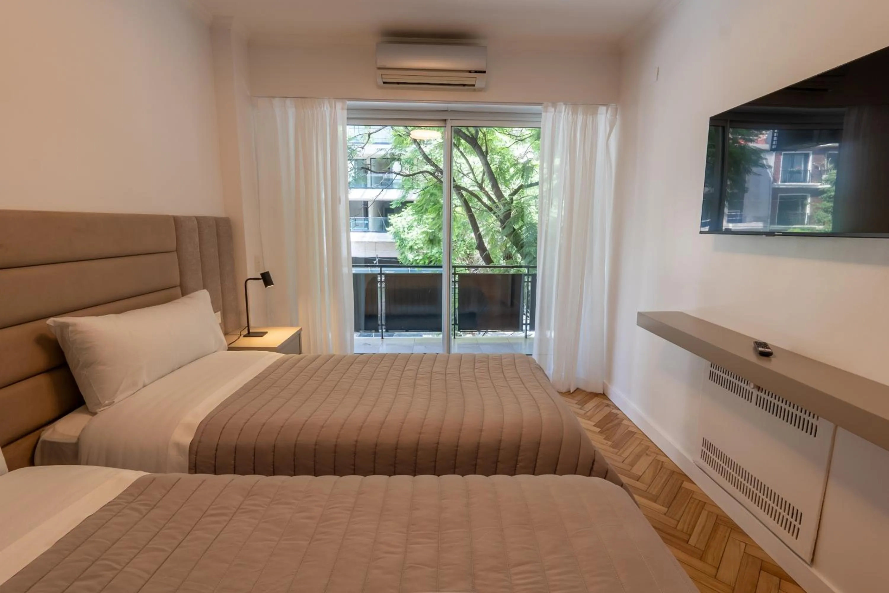 Bed in Aparthotel Trianon Recoleta