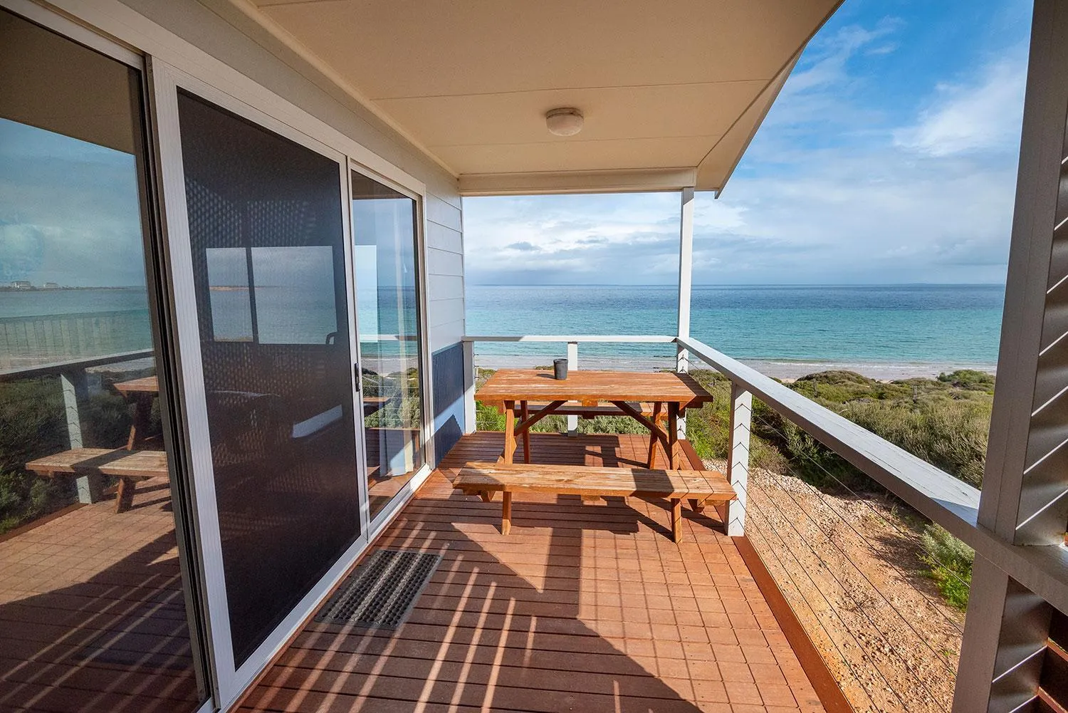 Balcony/Terrace in Ceduna Shelly Beach Caravan Park