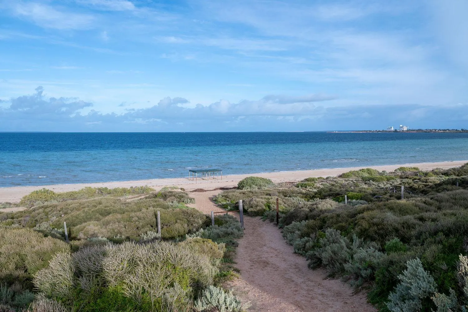 Beach in Ceduna Shelly Beach Caravan Park