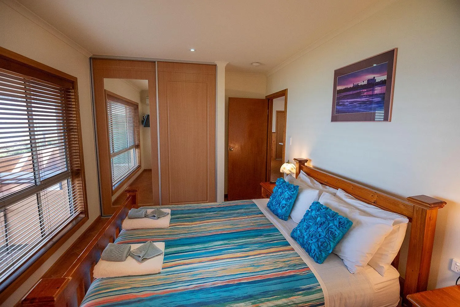 Bedroom, Bed in Ceduna Shelly Beach Caravan Park