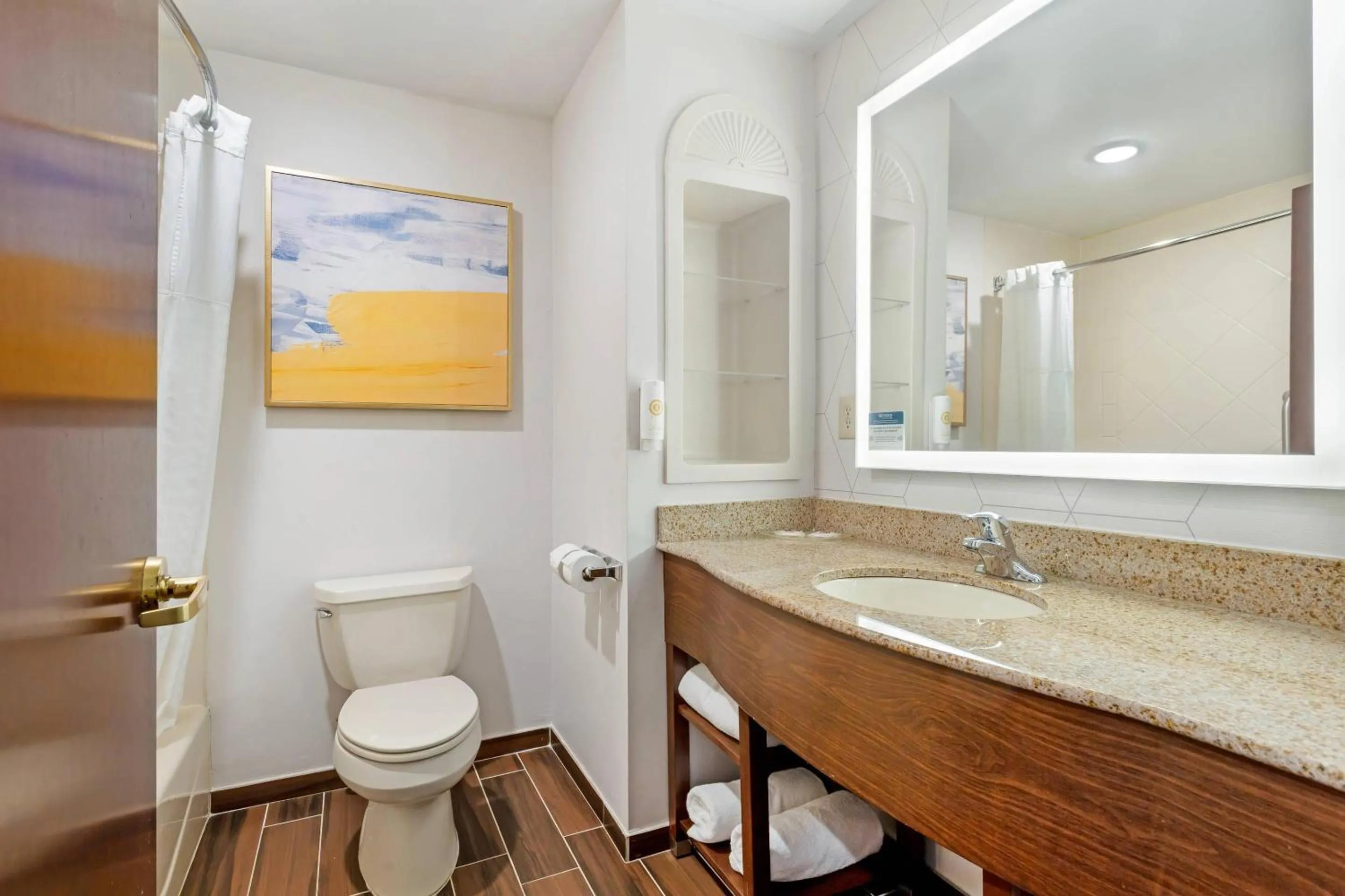 Bathroom in Comfort Suites East Brunswick - South River