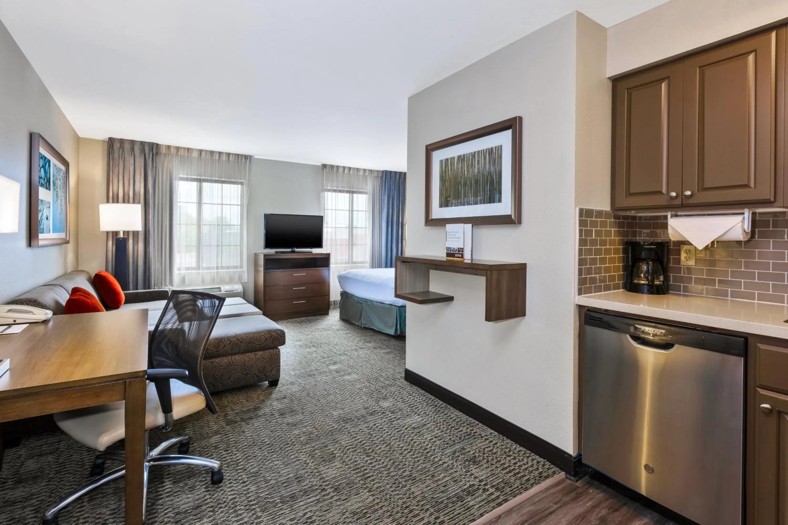 Photo of the whole room in Staybridge Suites Kalamazoo by IHG