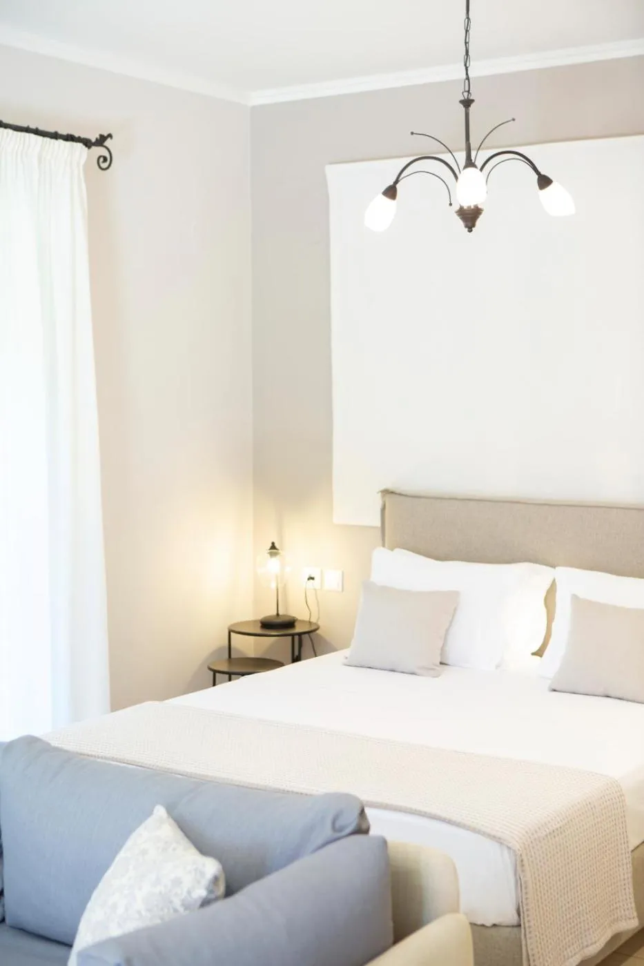 Bed in Evridiki's Villas