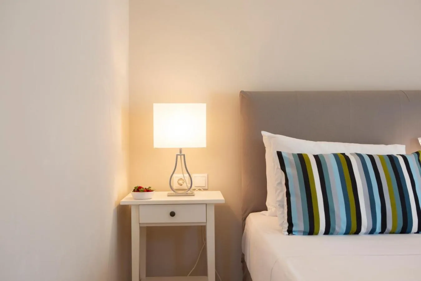 Bed in Evridiki's Villas
