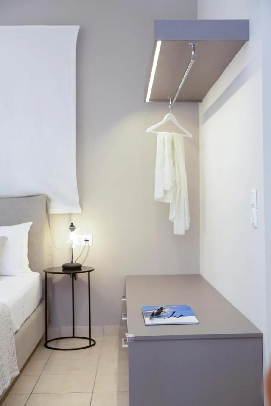 Bed in Evridiki's Villas
