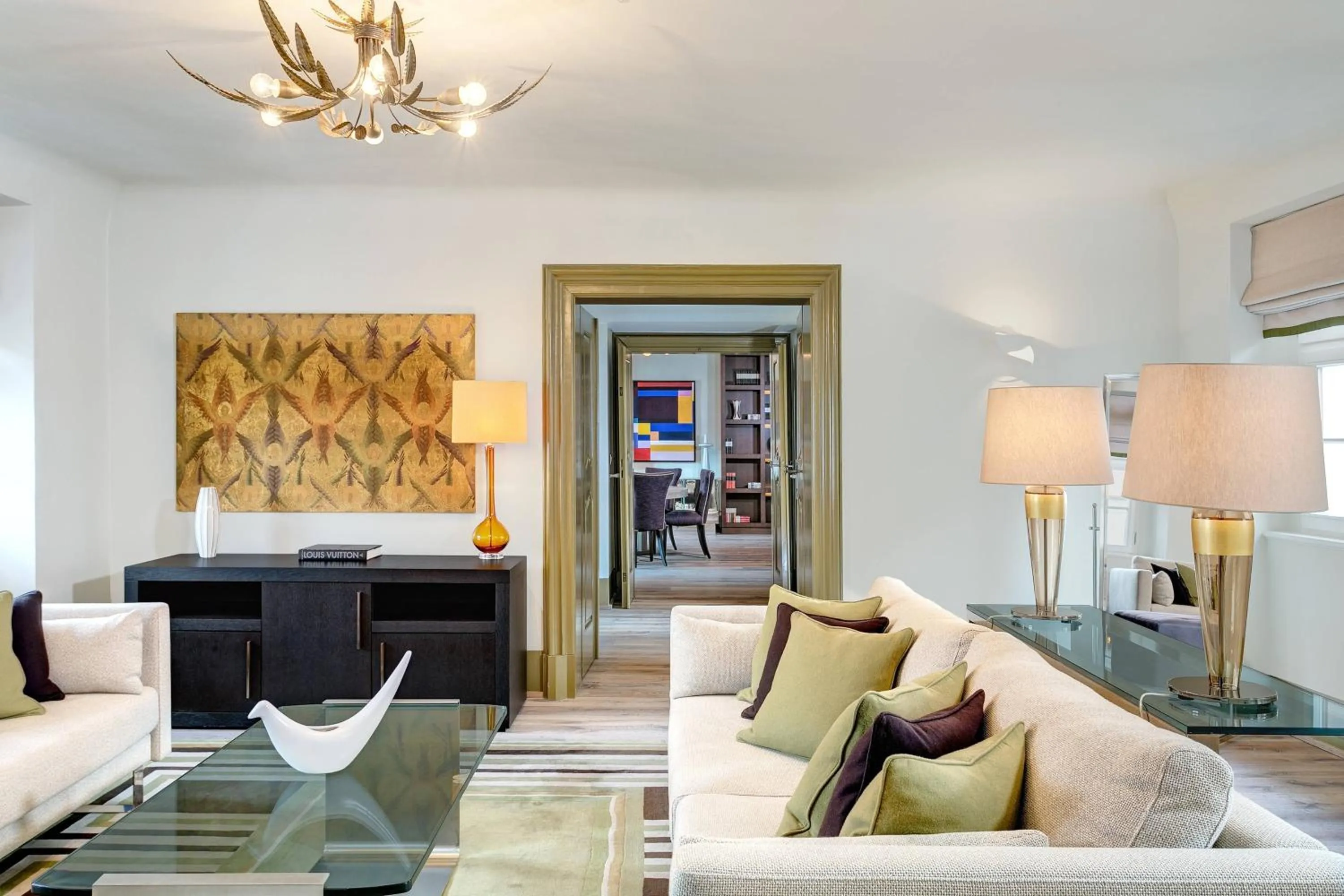 Living room in Augustine, a Luxury Collection Hotel, Prague