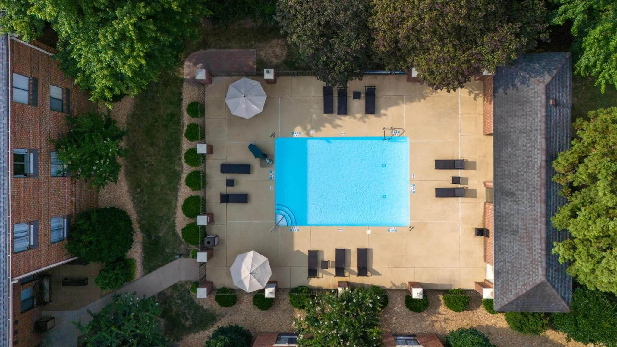 Swimming pool in Holiday Inn Express Hotel & Suites Wake Forest - Raleigh North by IHG