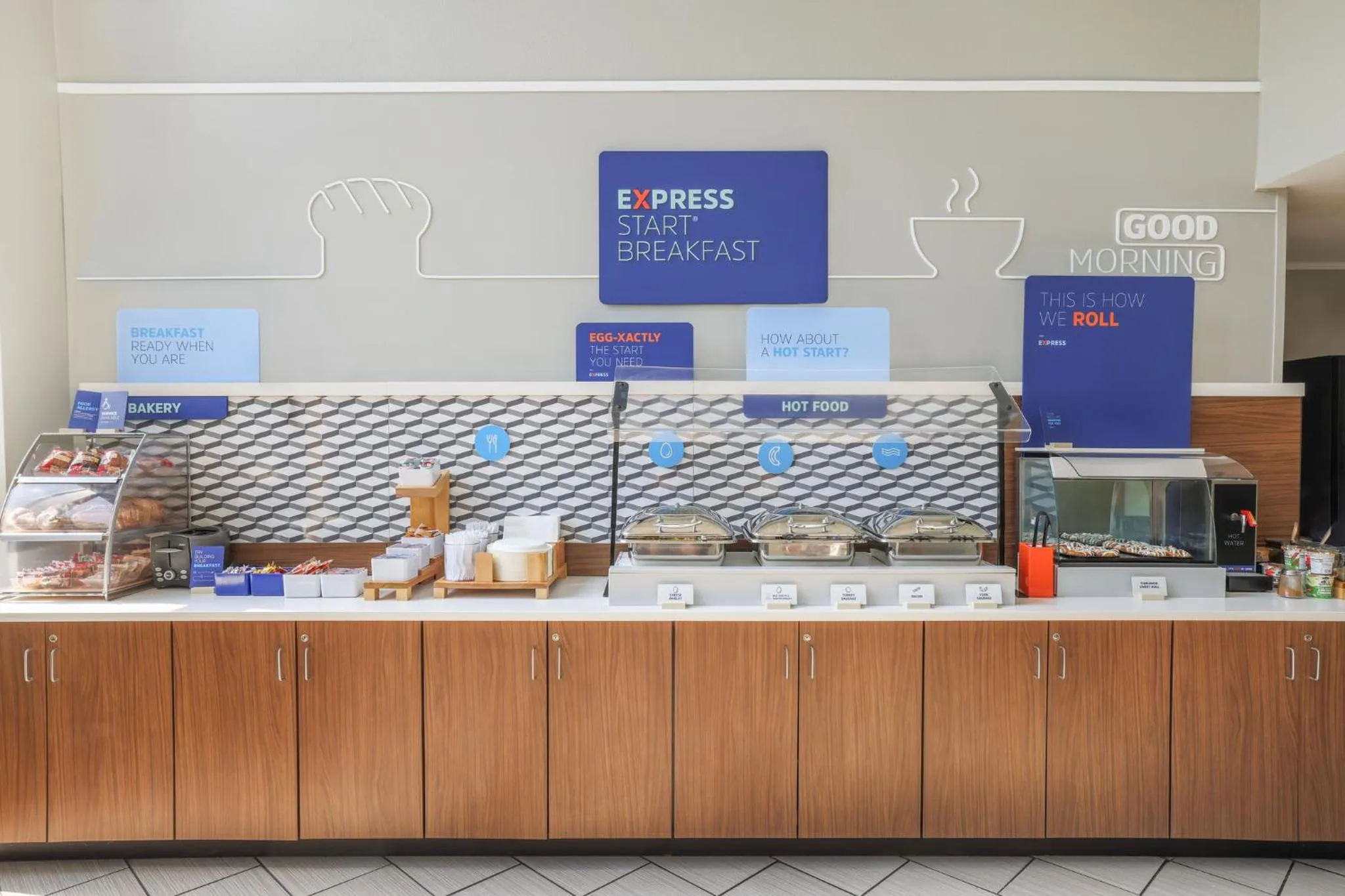 Breakfast in Holiday Inn Express Hotel & Suites Wake Forest - Raleigh North by IHG