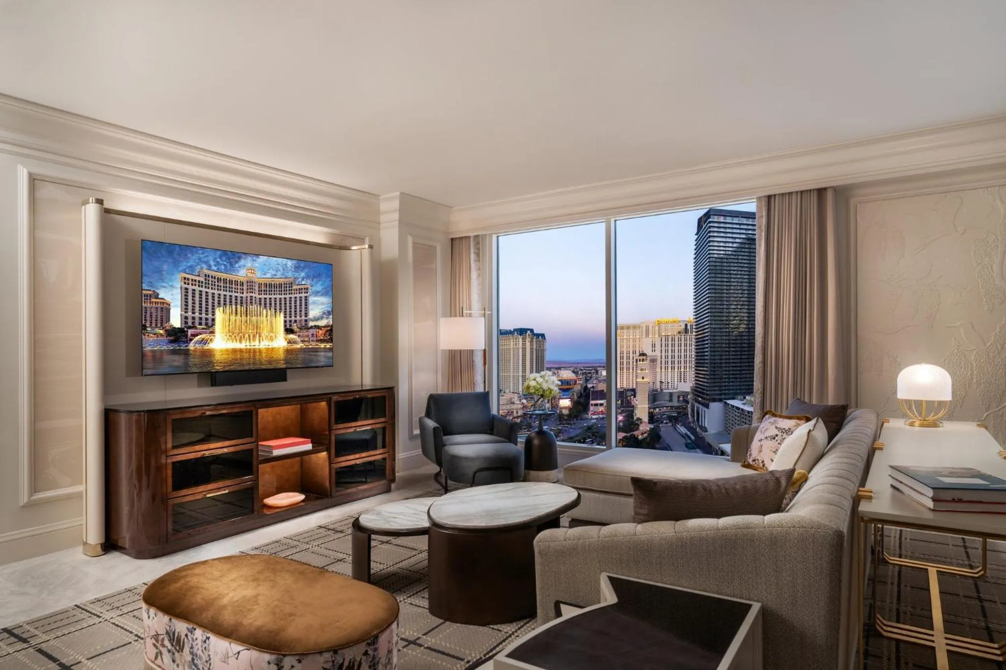 Photo of the whole room in Bellagio