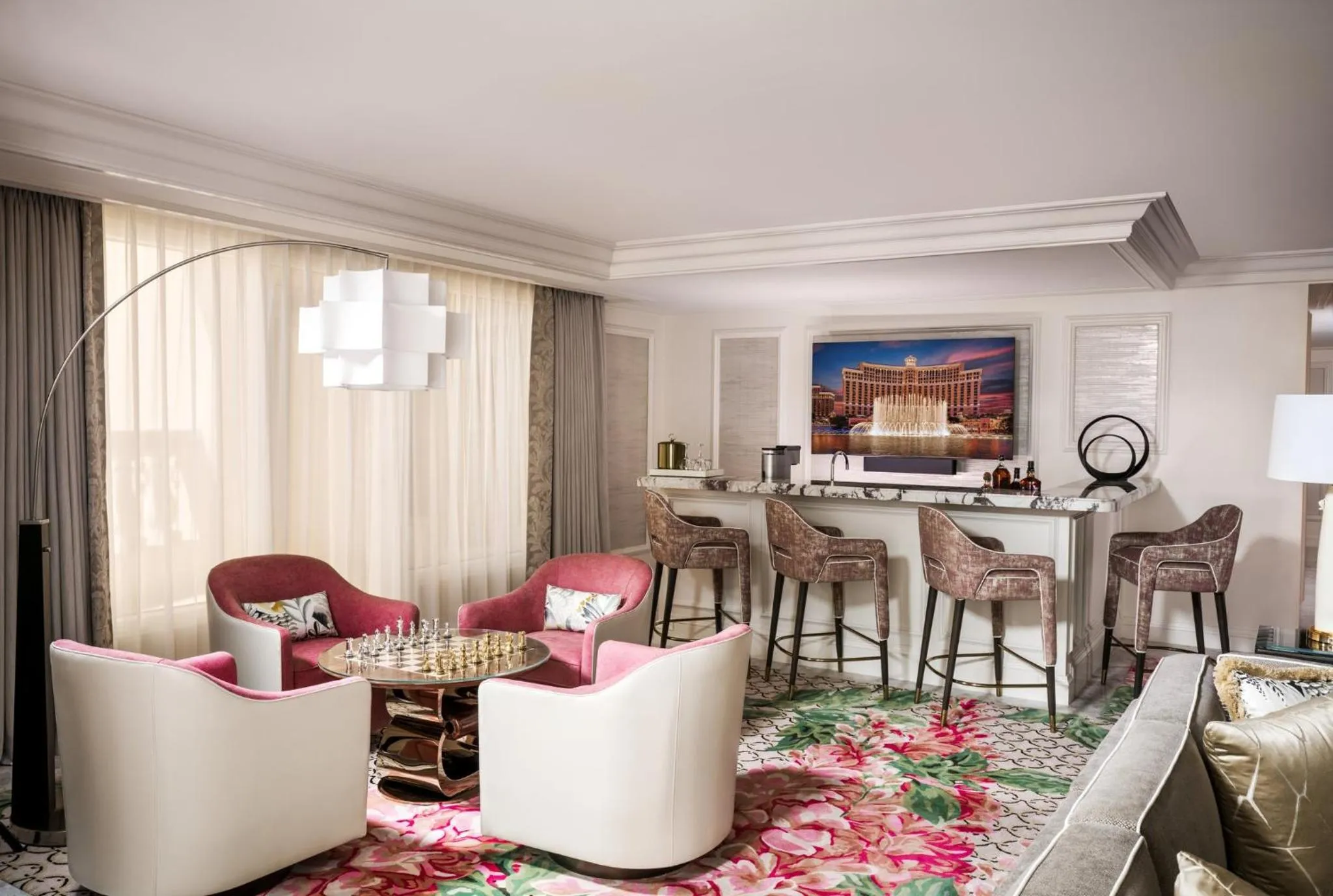 Photo of the whole room in Bellagio