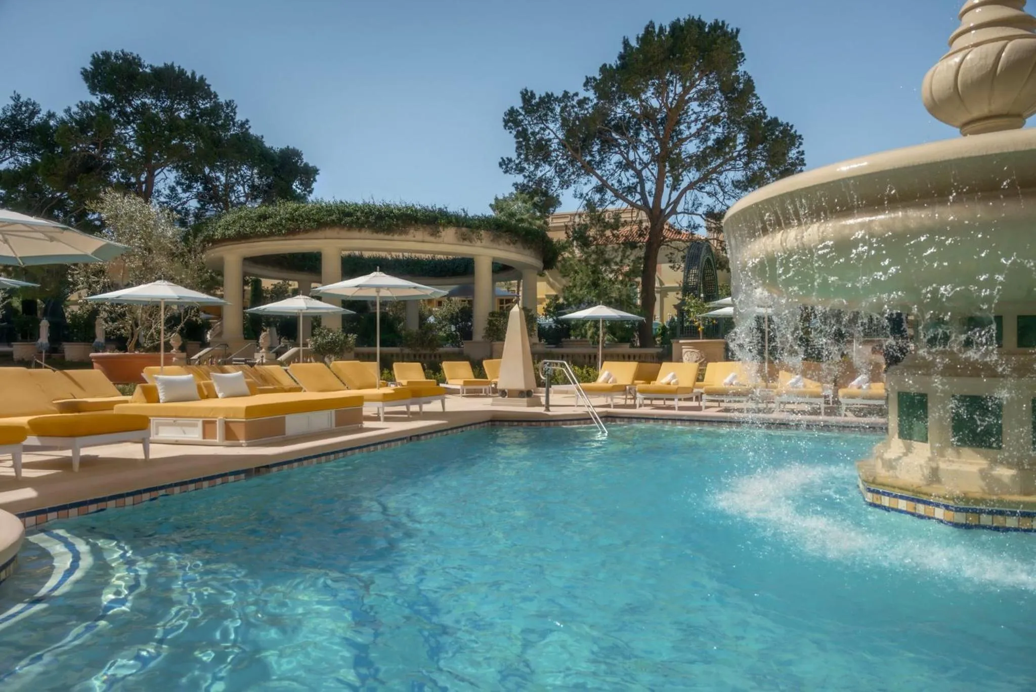 Swimming pool in Bellagio