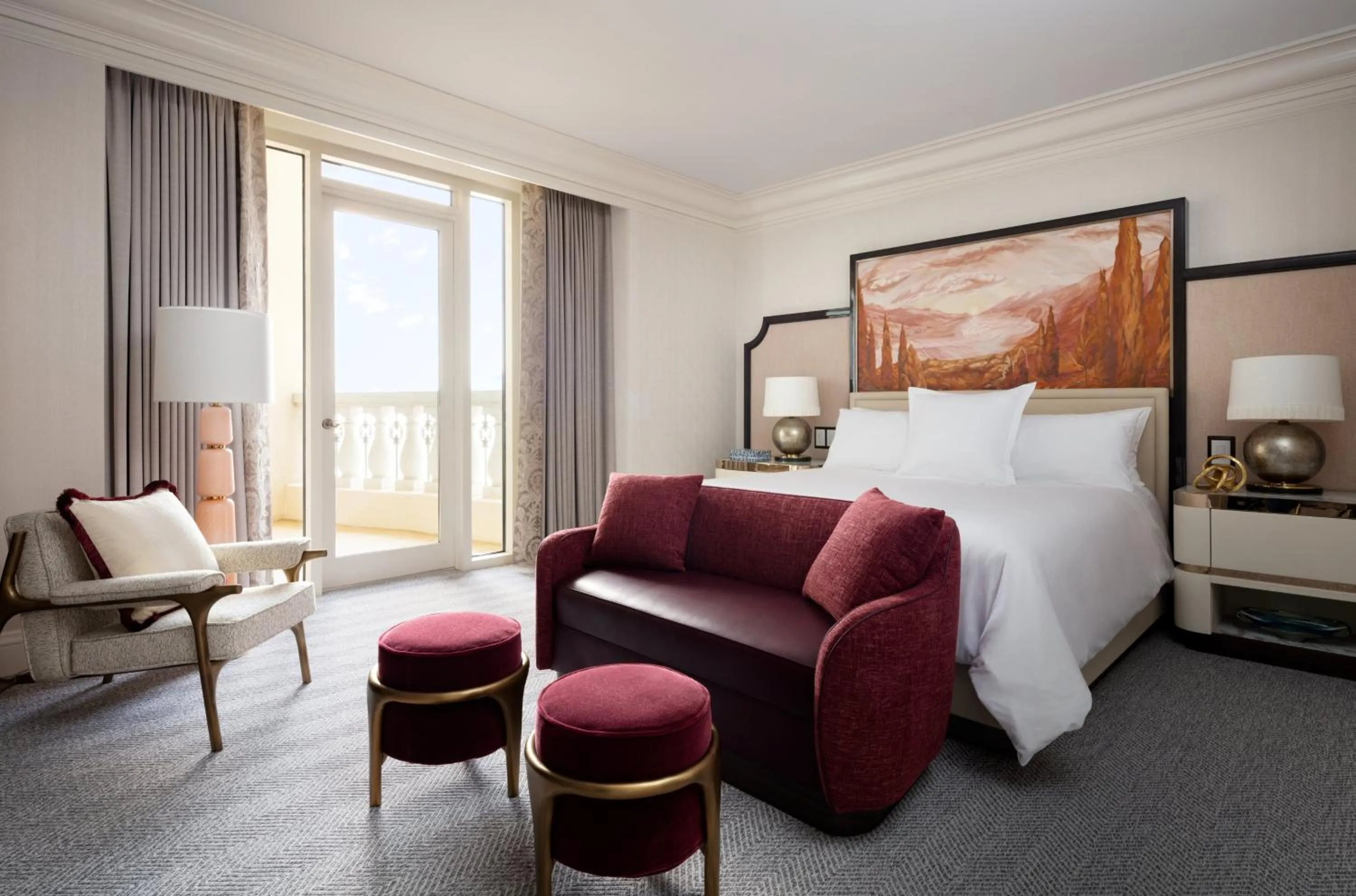 Photo of the whole room, Bed in Bellagio