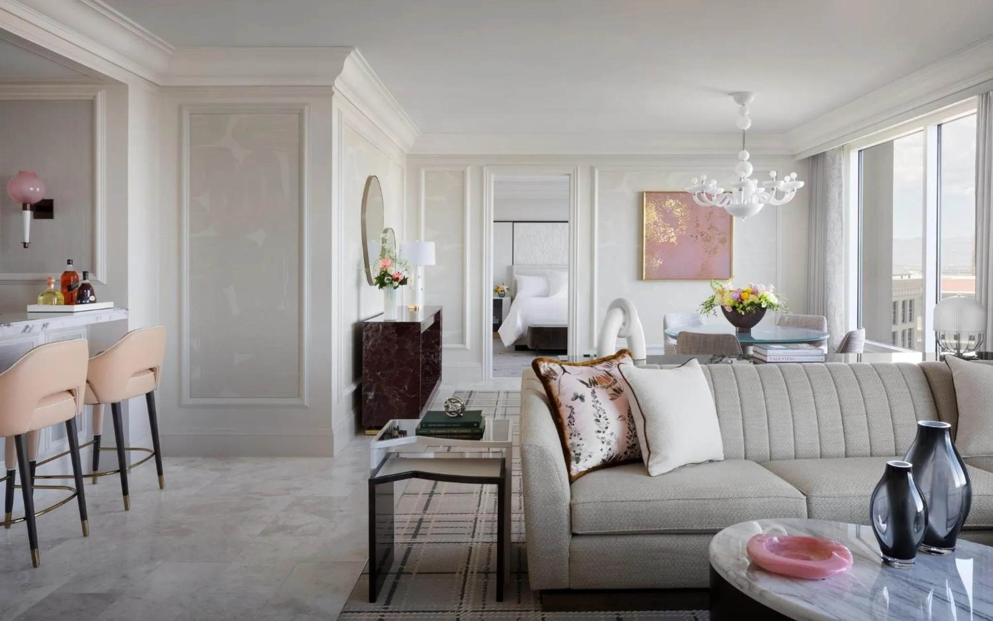 Photo of the whole room in Bellagio