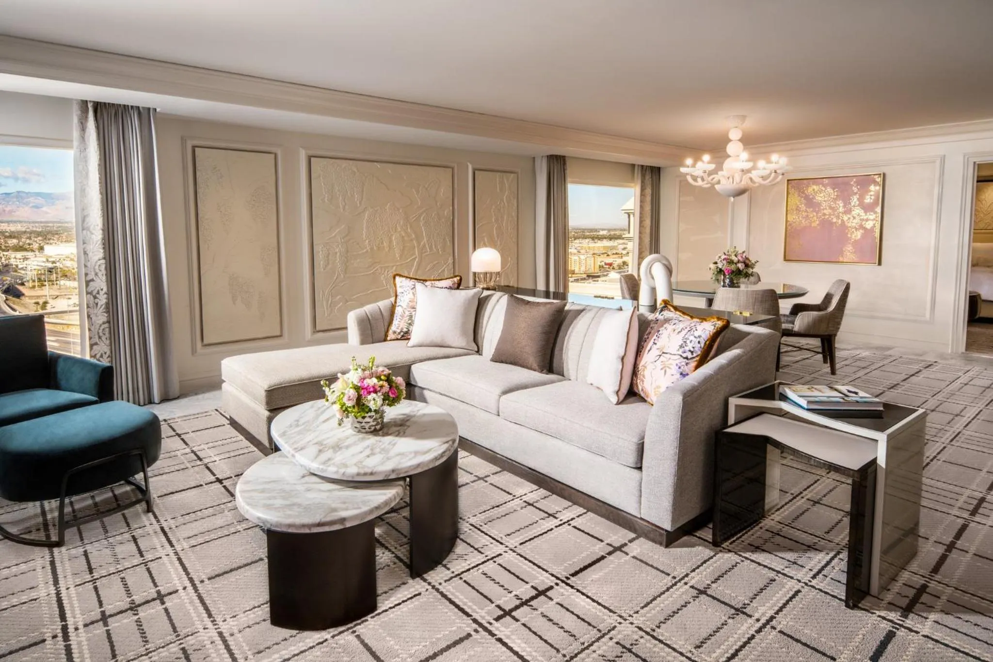 Photo of the whole room in Bellagio