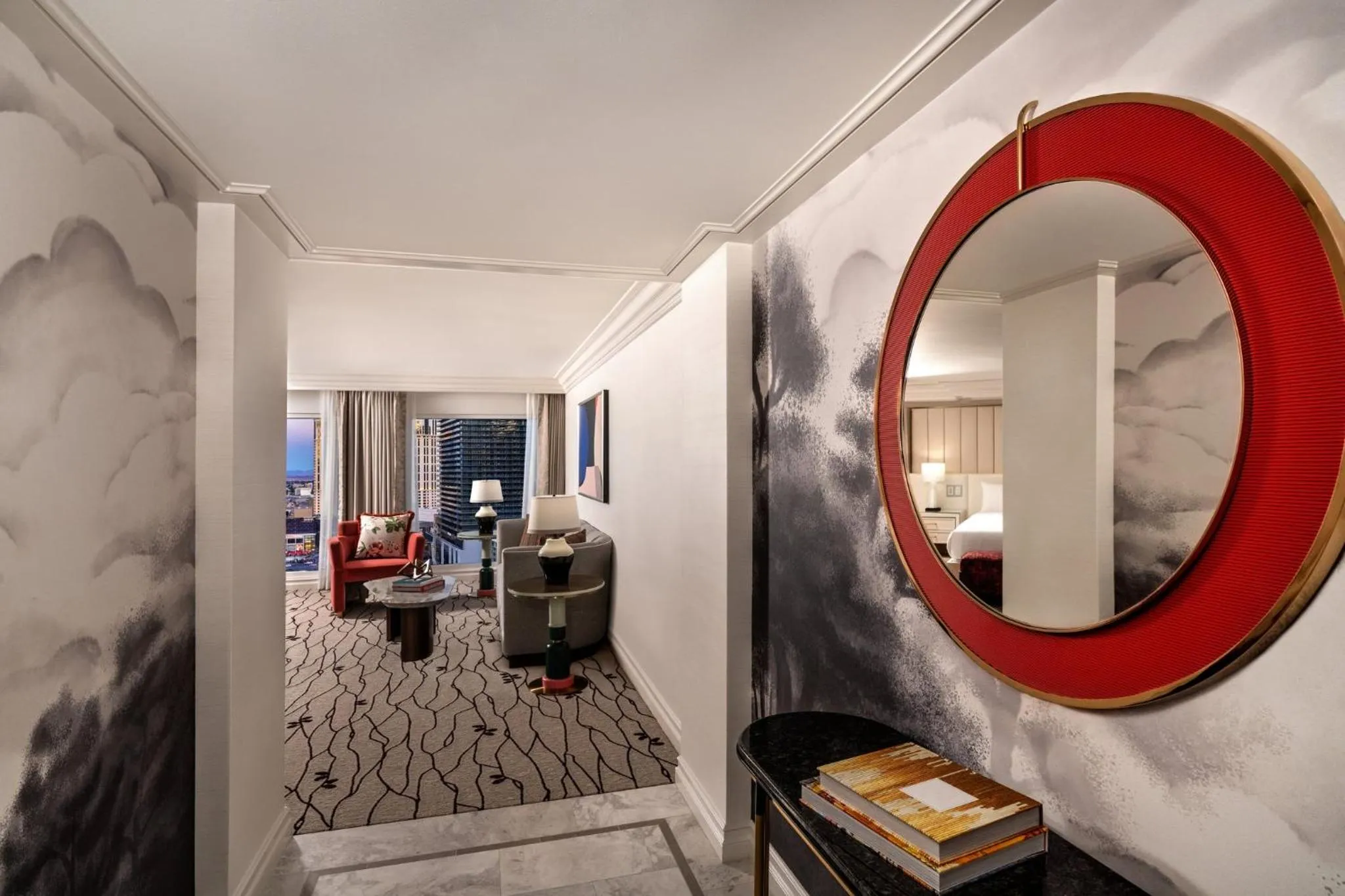 Photo of the whole room in Bellagio