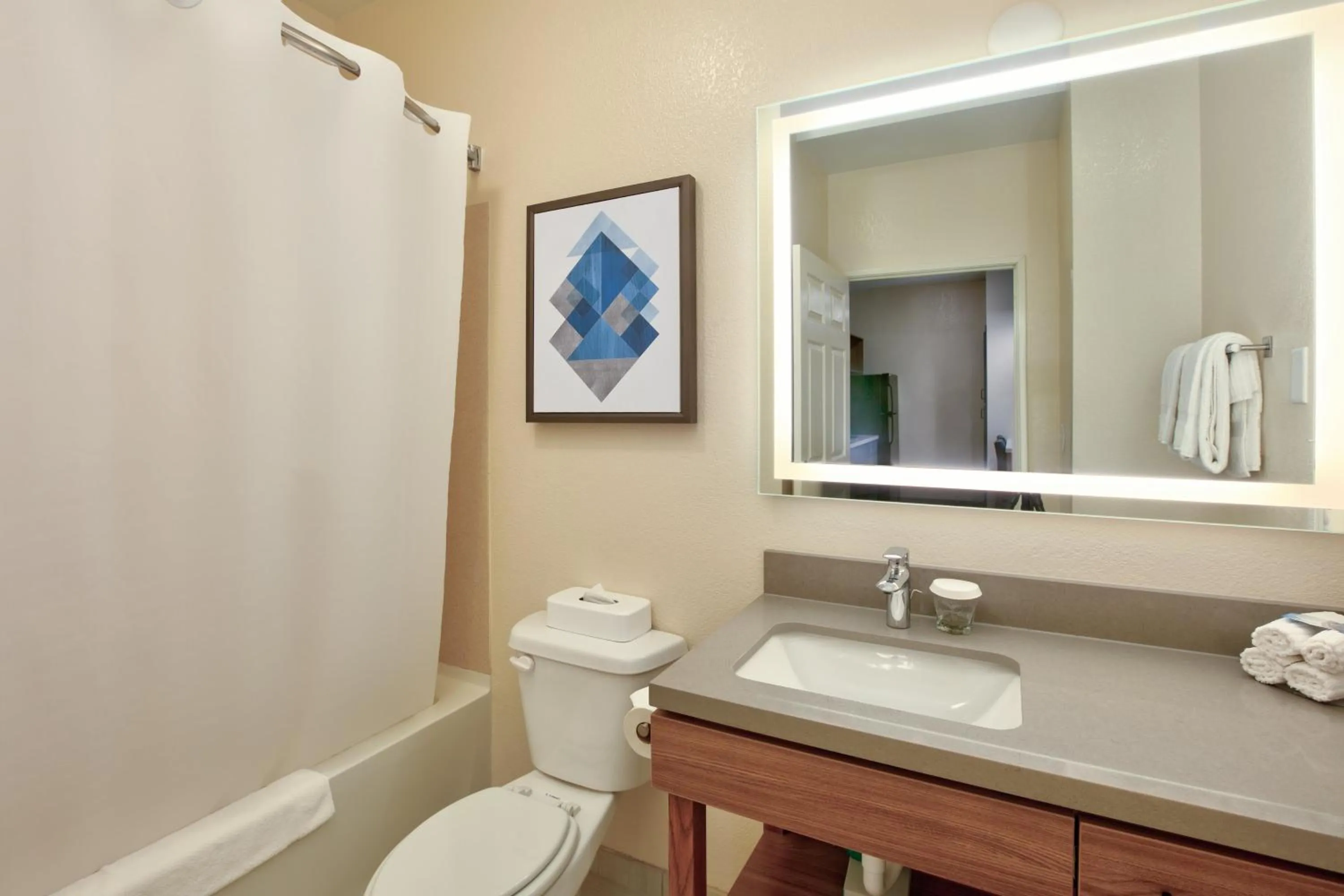 Bathroom in Candlewood Suites Idaho Falls by IHG