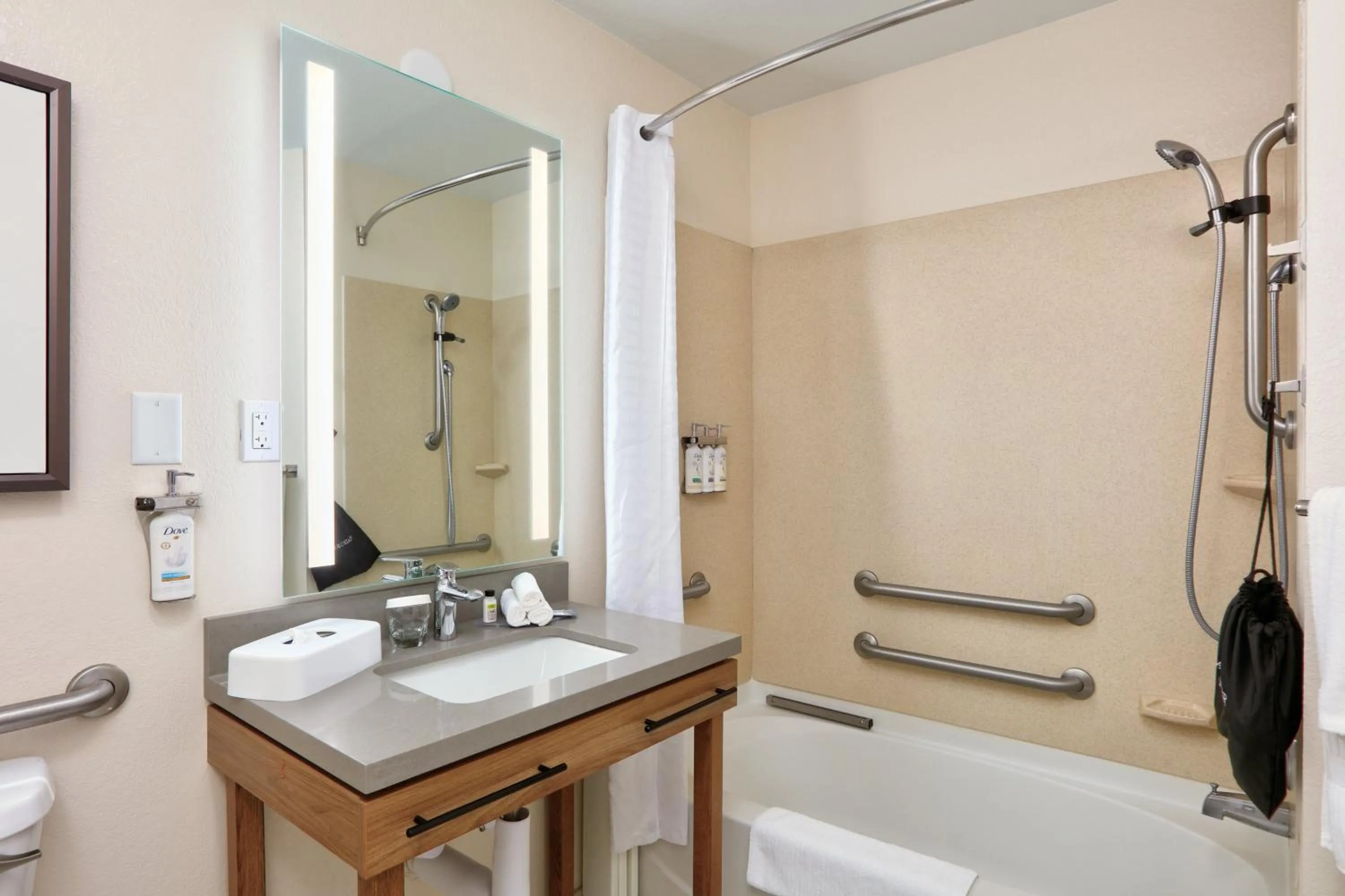 Bathroom in Candlewood Suites Idaho Falls by IHG