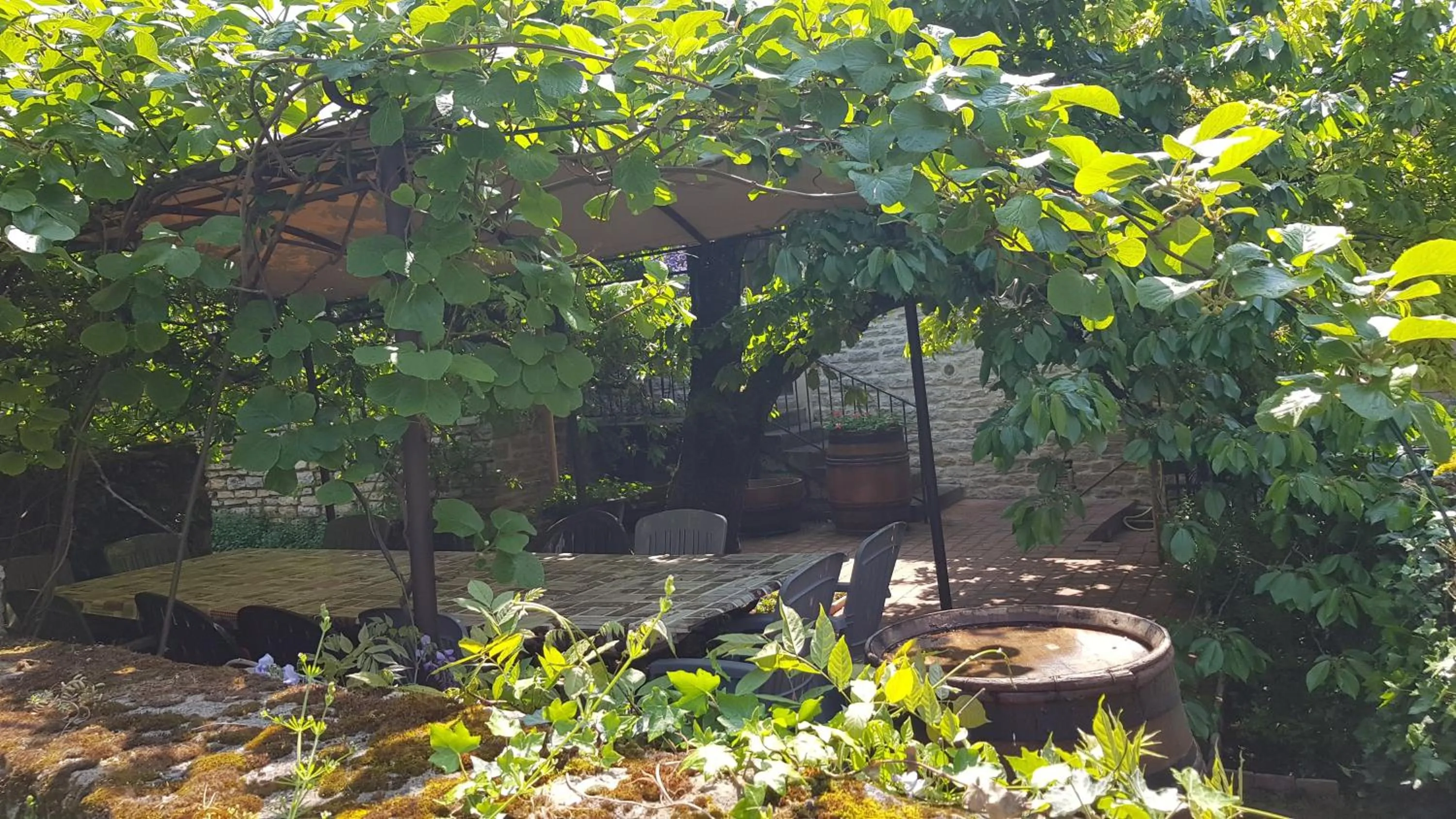 Patio in Chez Laurence