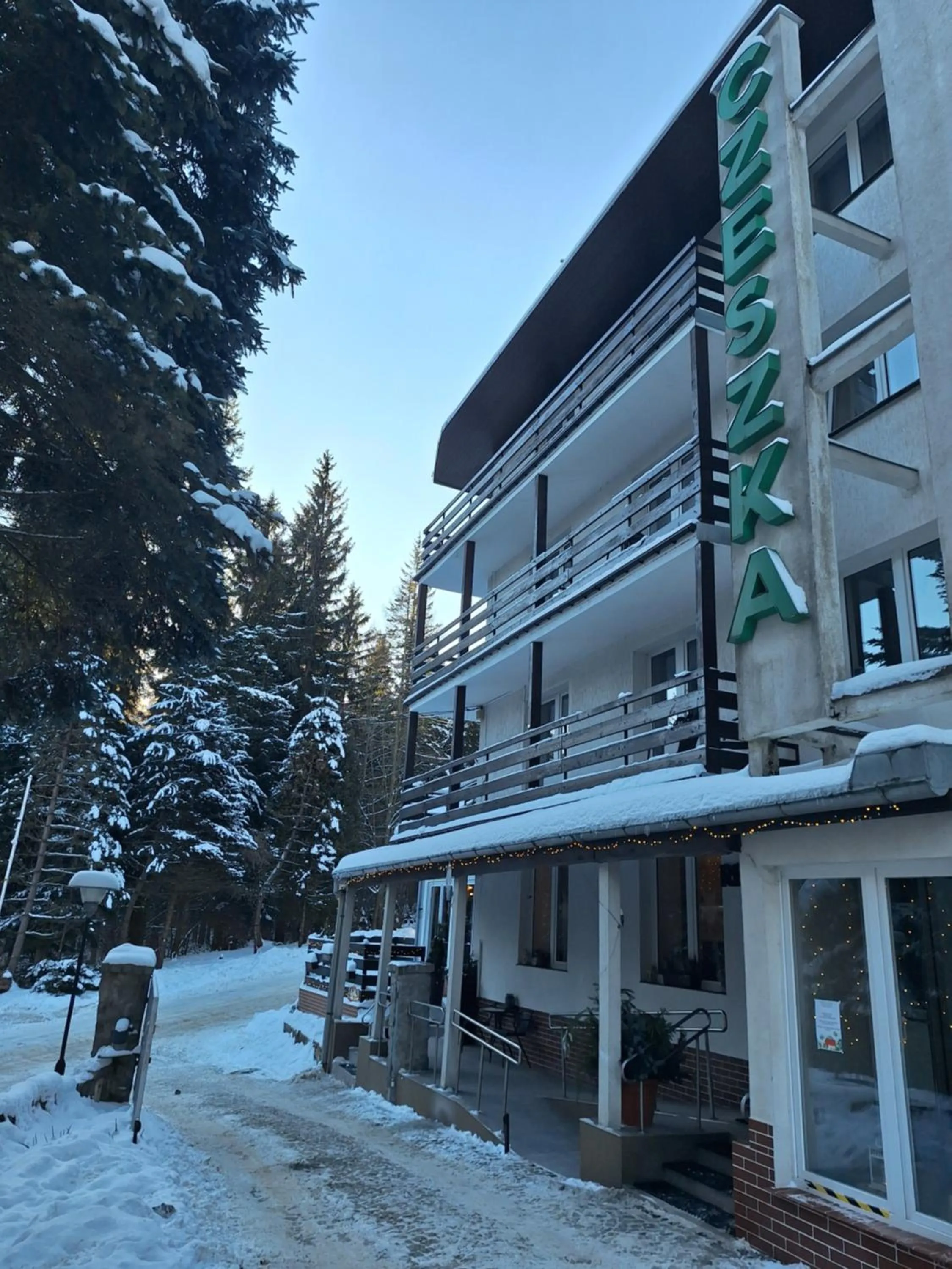 Winter in Górski Kompleks Turystyczny Czeszka i Słowaczka