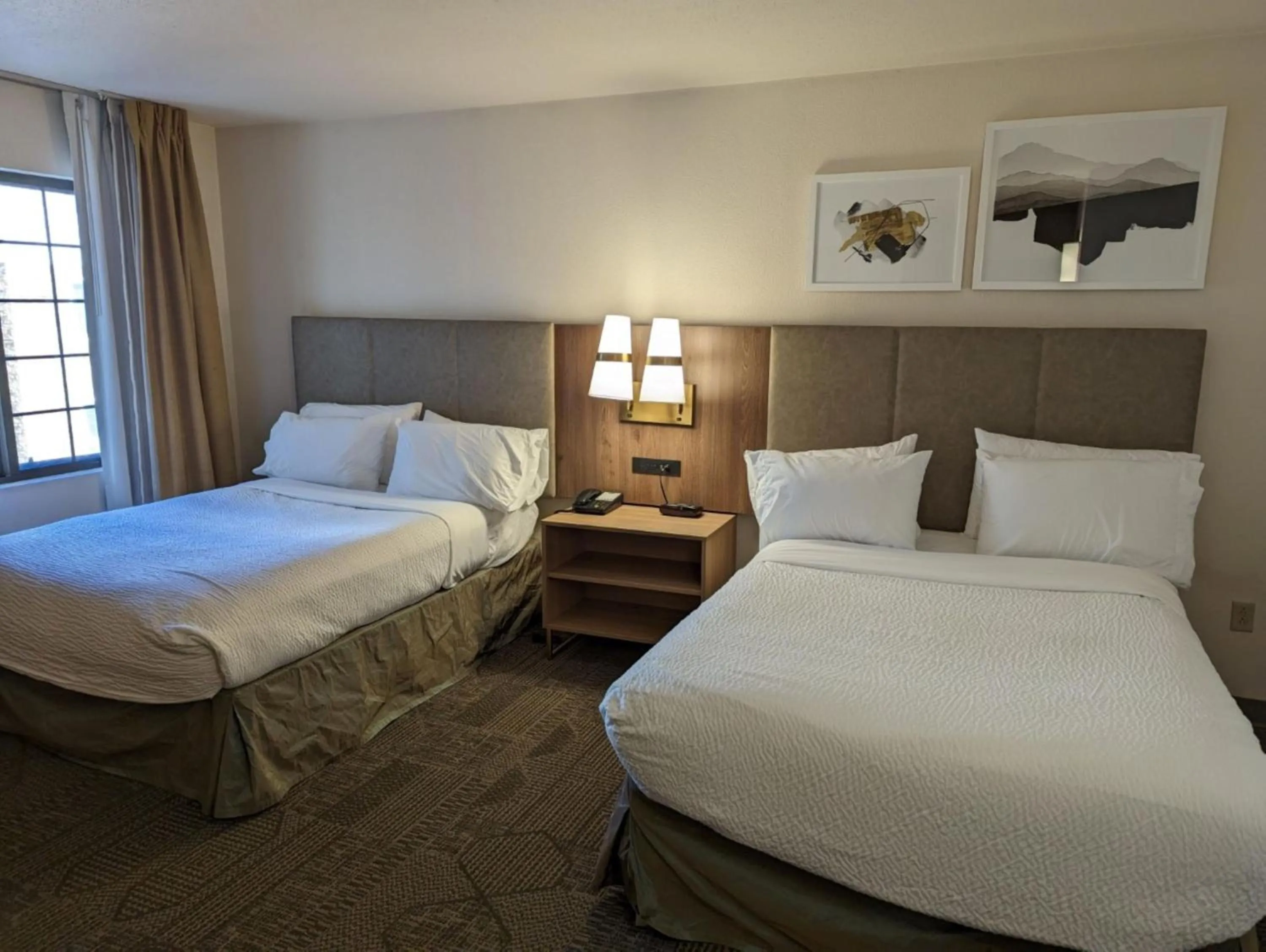 Photo of the whole room, Bed in Staybridge Suites Allentown Airport Lehigh Valley by IHG