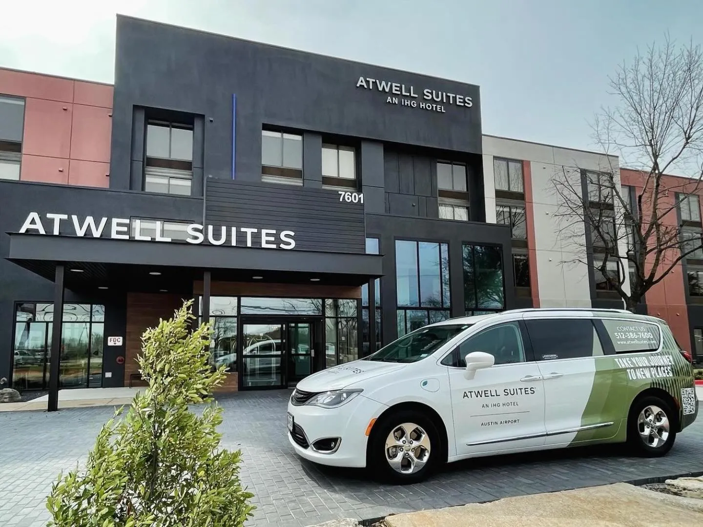 Property building in Atwell Suites Austin Airport by IHG