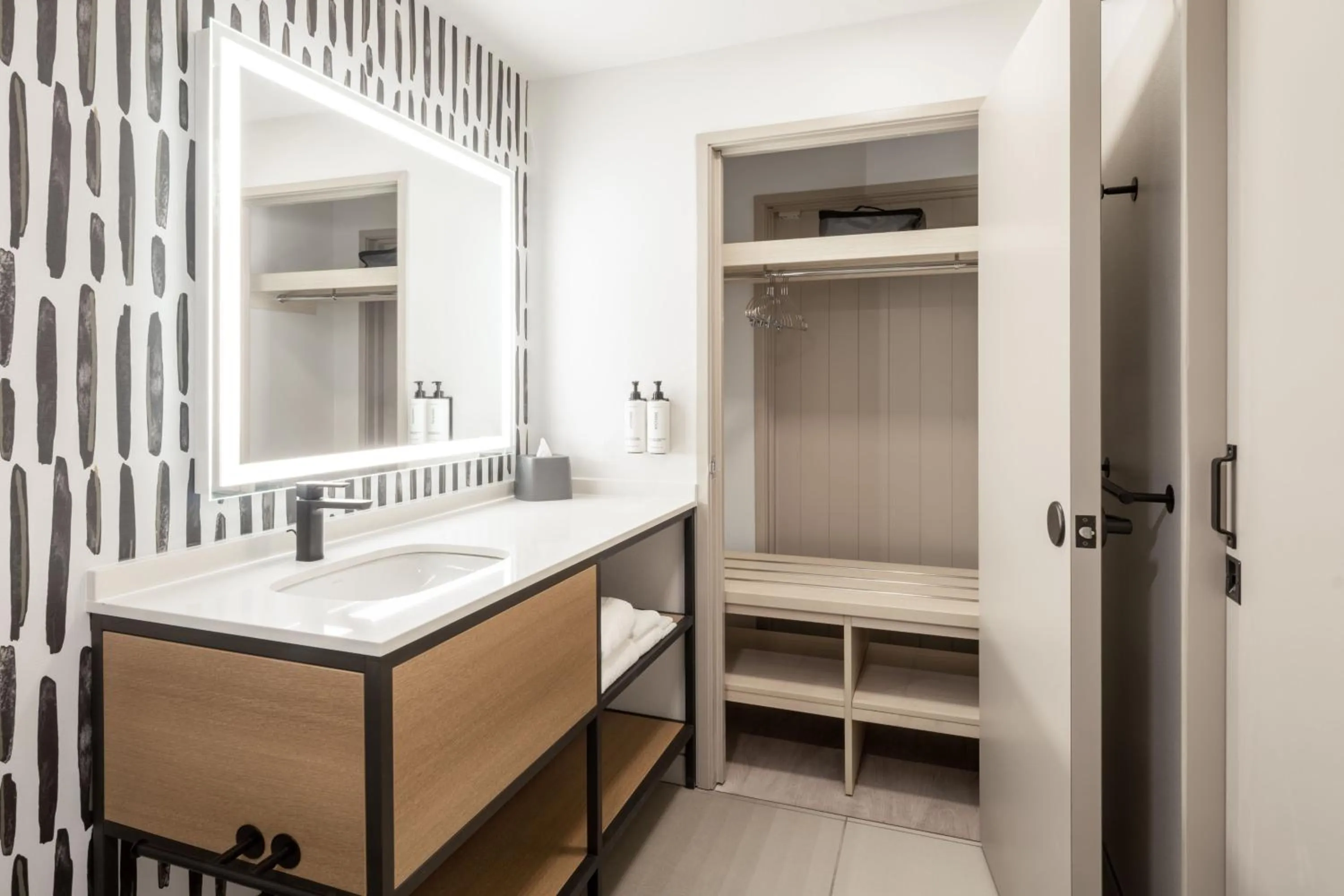 Bathroom in Atwell Suites Austin Airport by IHG