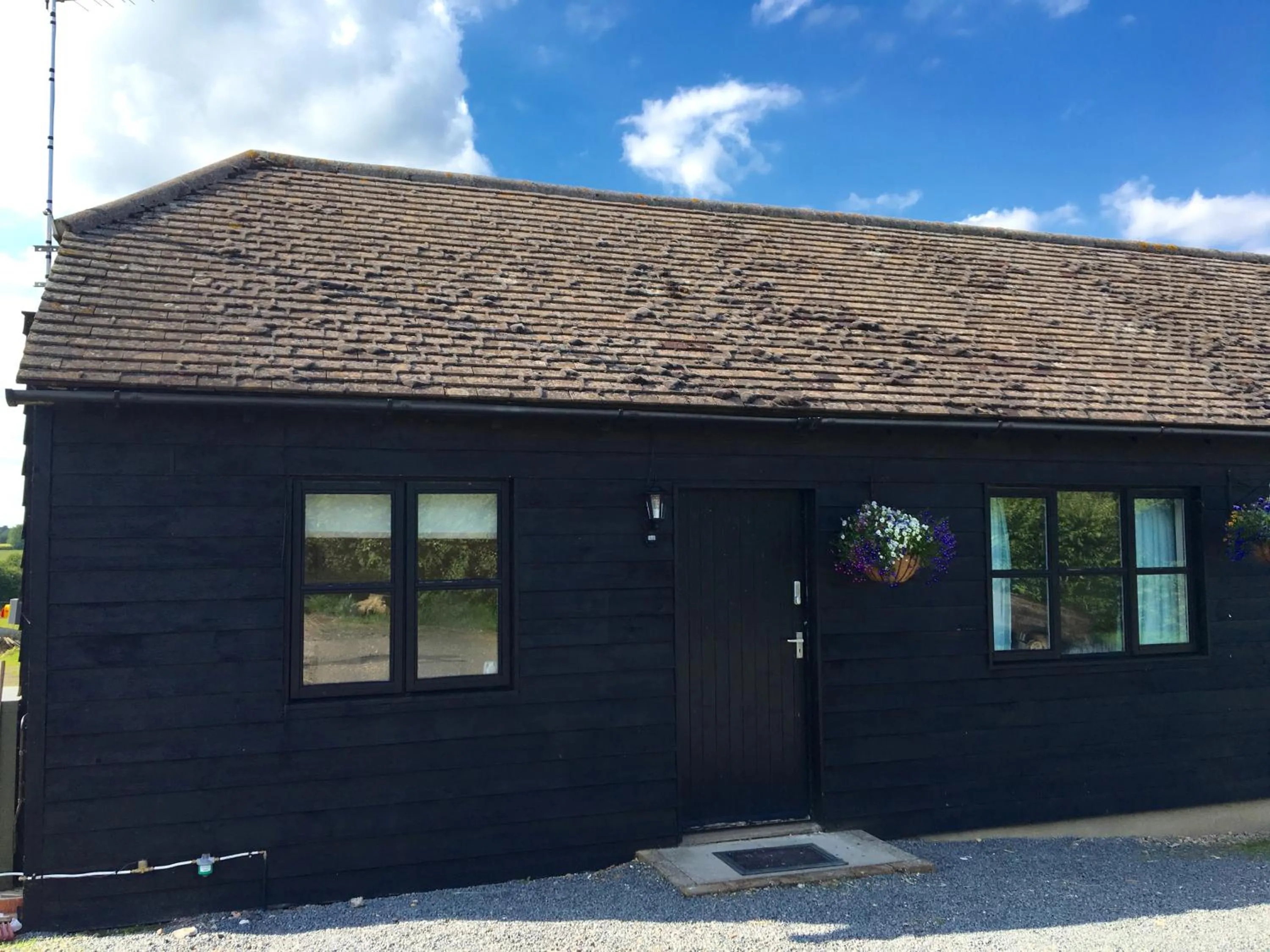 Facade/entrance in Great Sampford B&B Sorrells farm