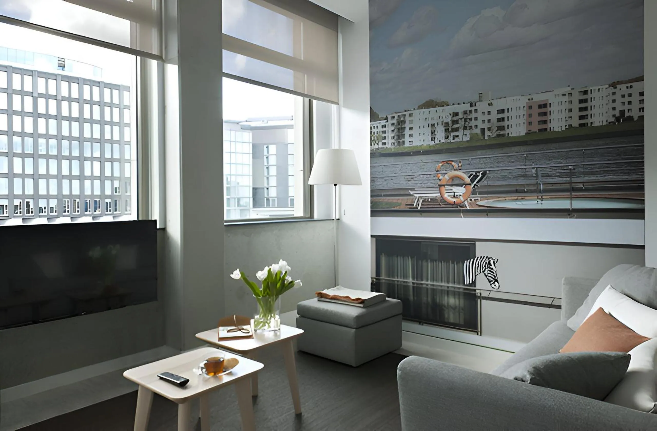 Living room in Eric Vökel Boutique Apartments - Amsterdam Suites