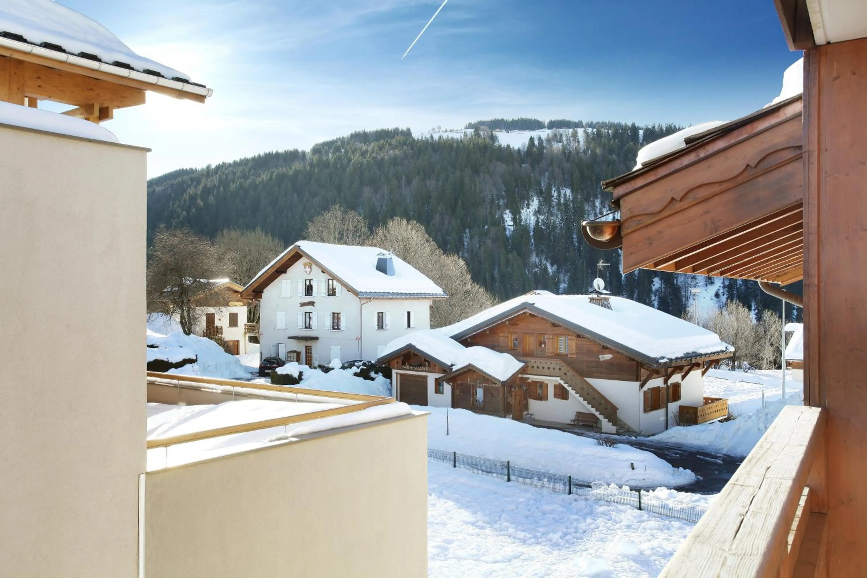Balcony/Terrace in Résidence Odalys Le Village