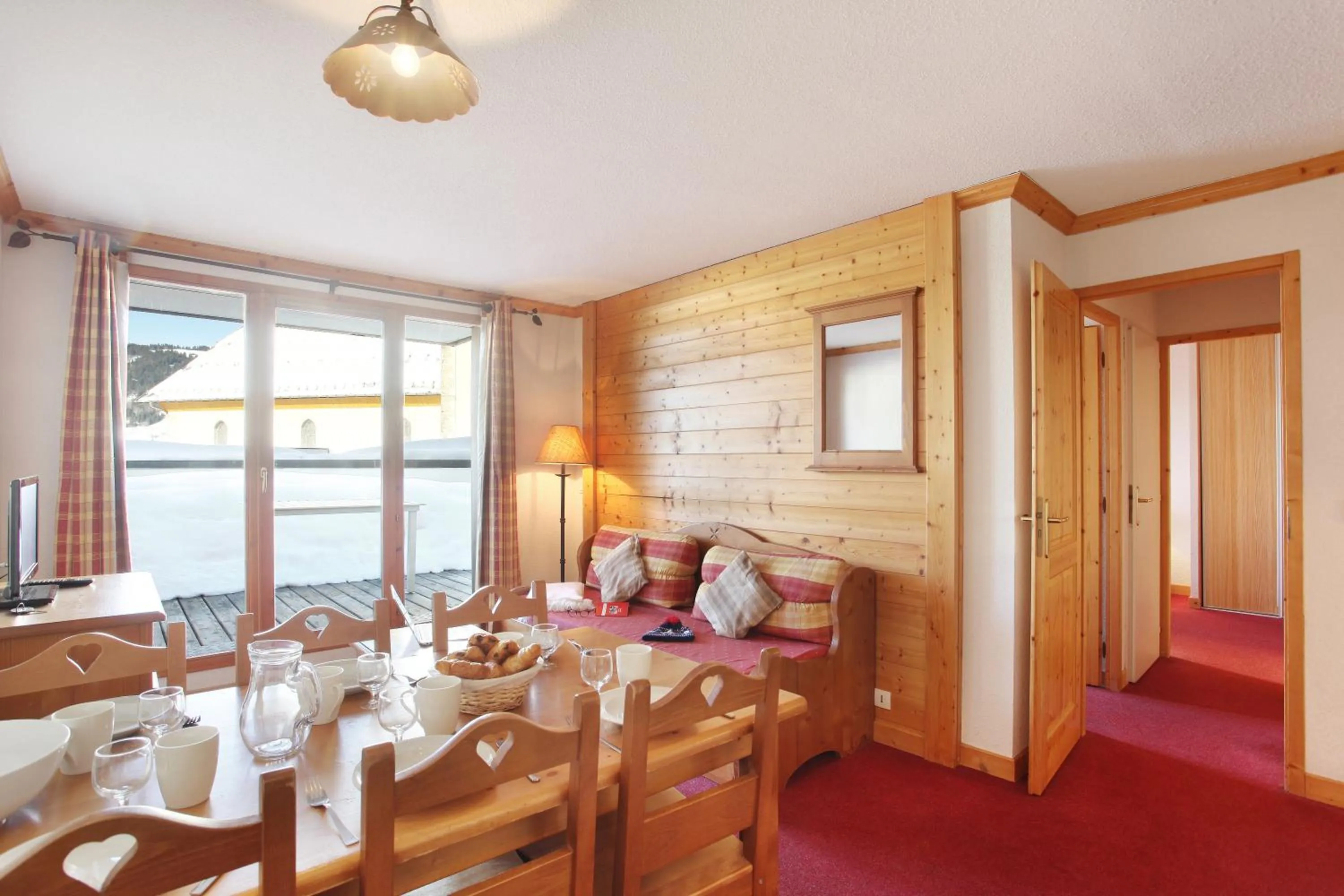 Seating area in Résidence Odalys Le Village