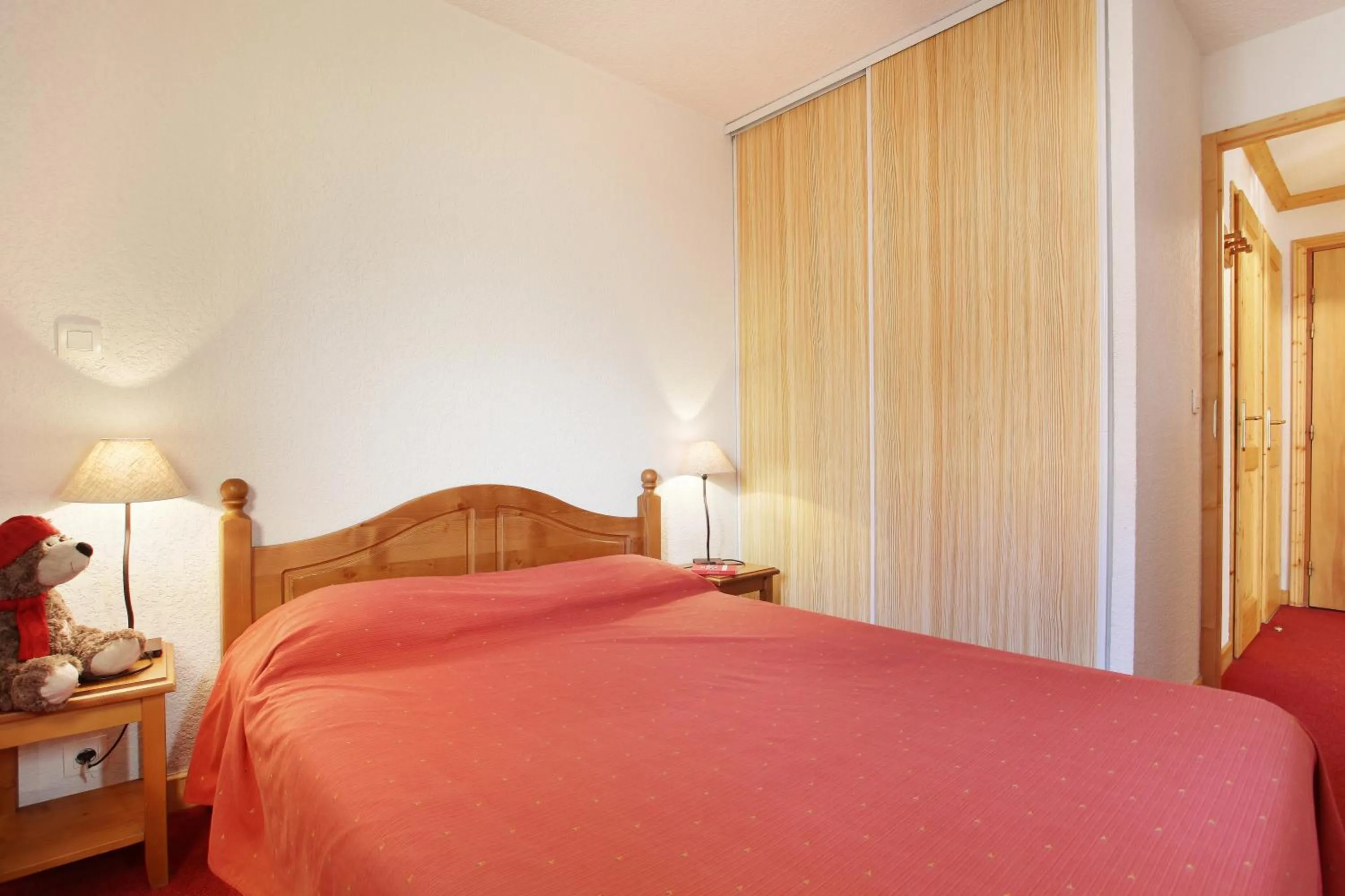 Bedroom, Bed in Résidence Odalys Le Village