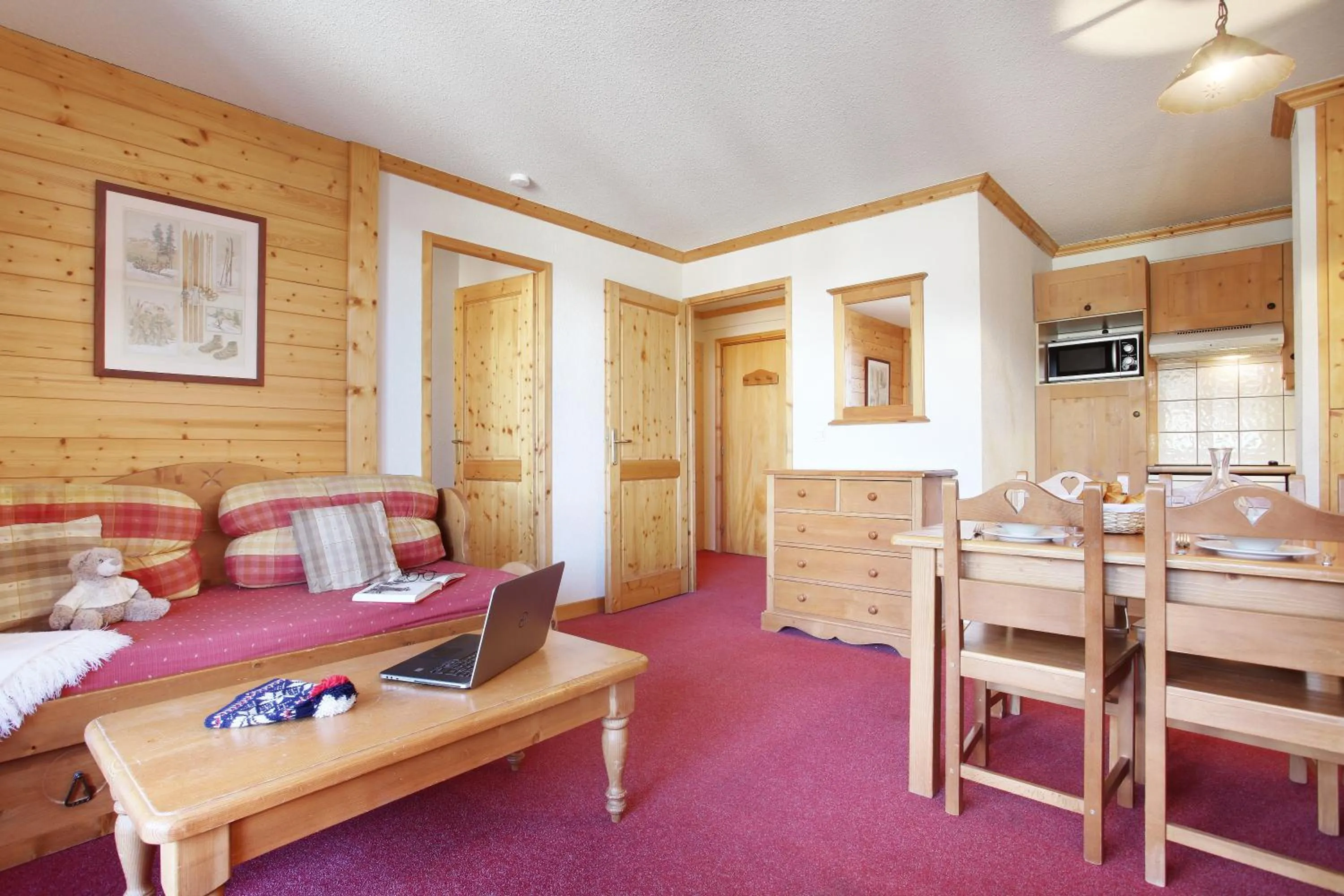 Seating area in Résidence Odalys Le Village