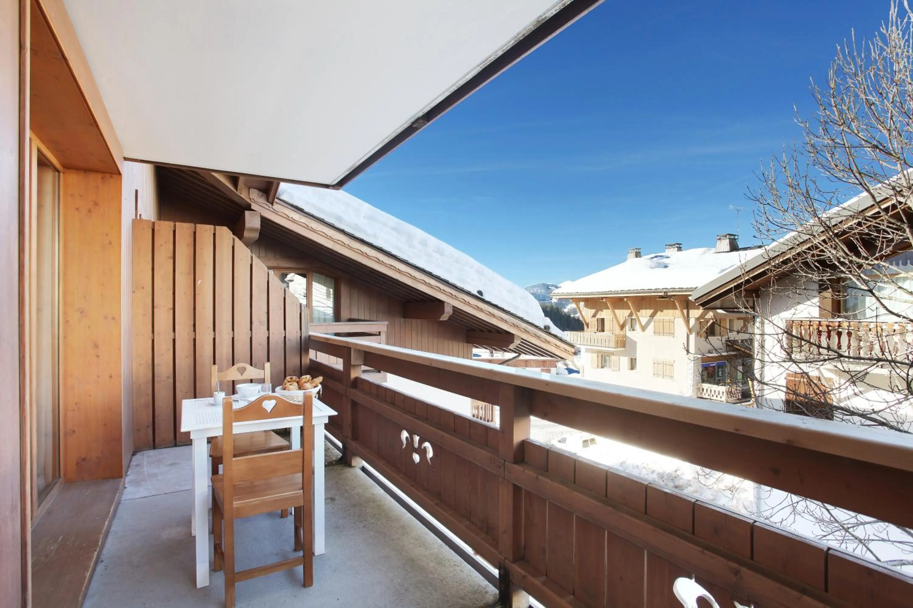 Balcony/Terrace in Résidence Odalys Le Village