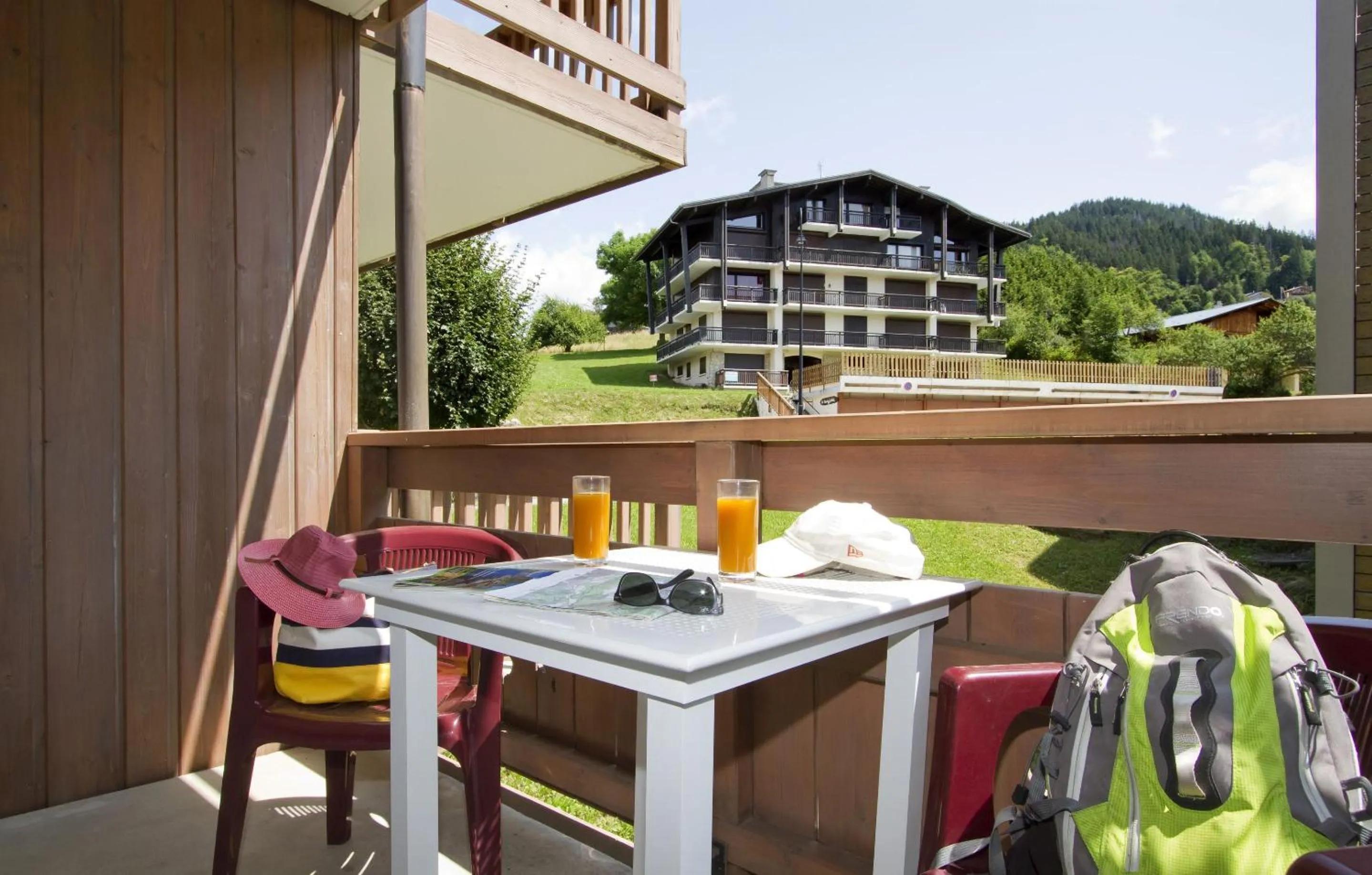 Balcony/Terrace in Résidence Odalys Le Village
