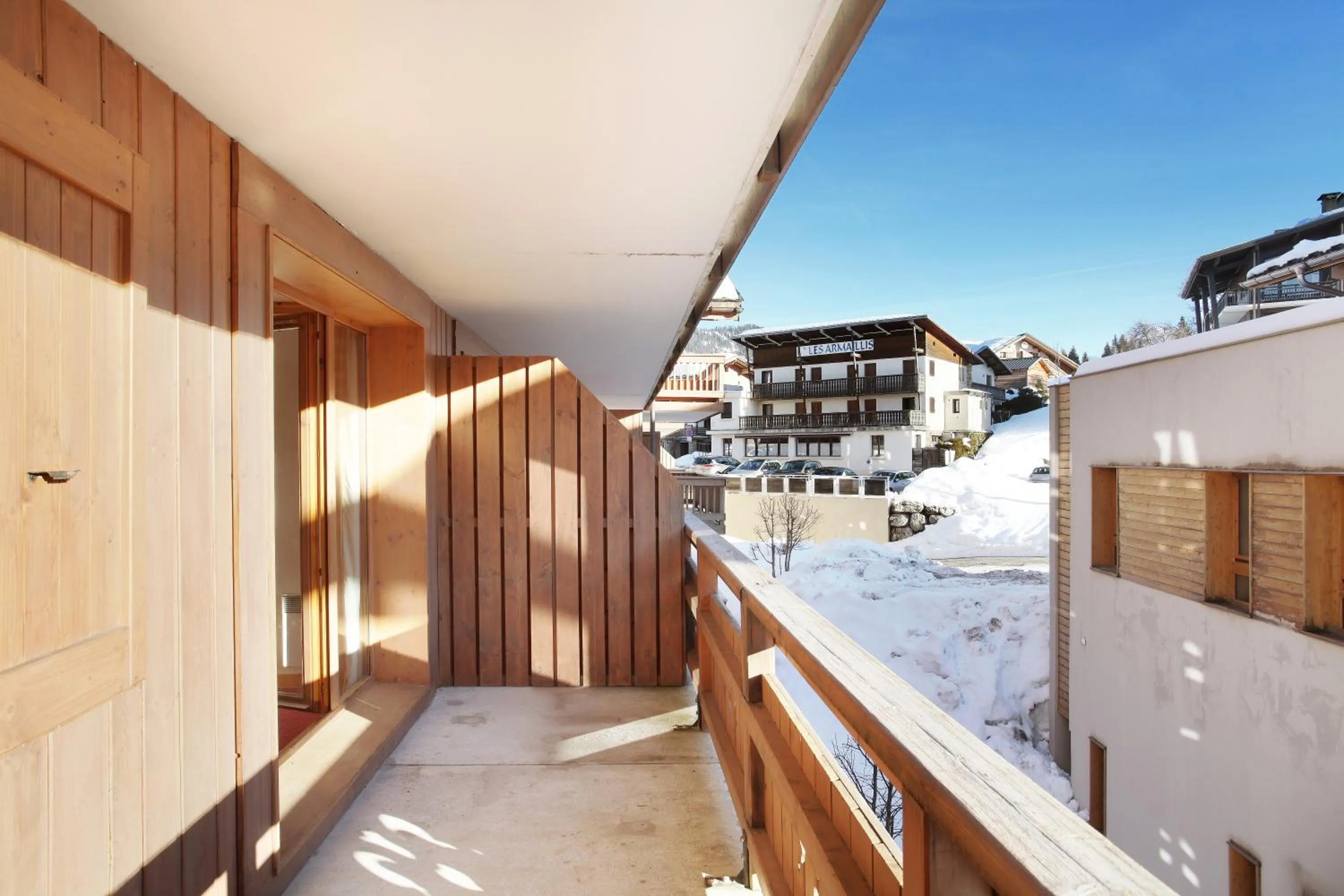 Balcony/Terrace in Résidence Odalys Le Village