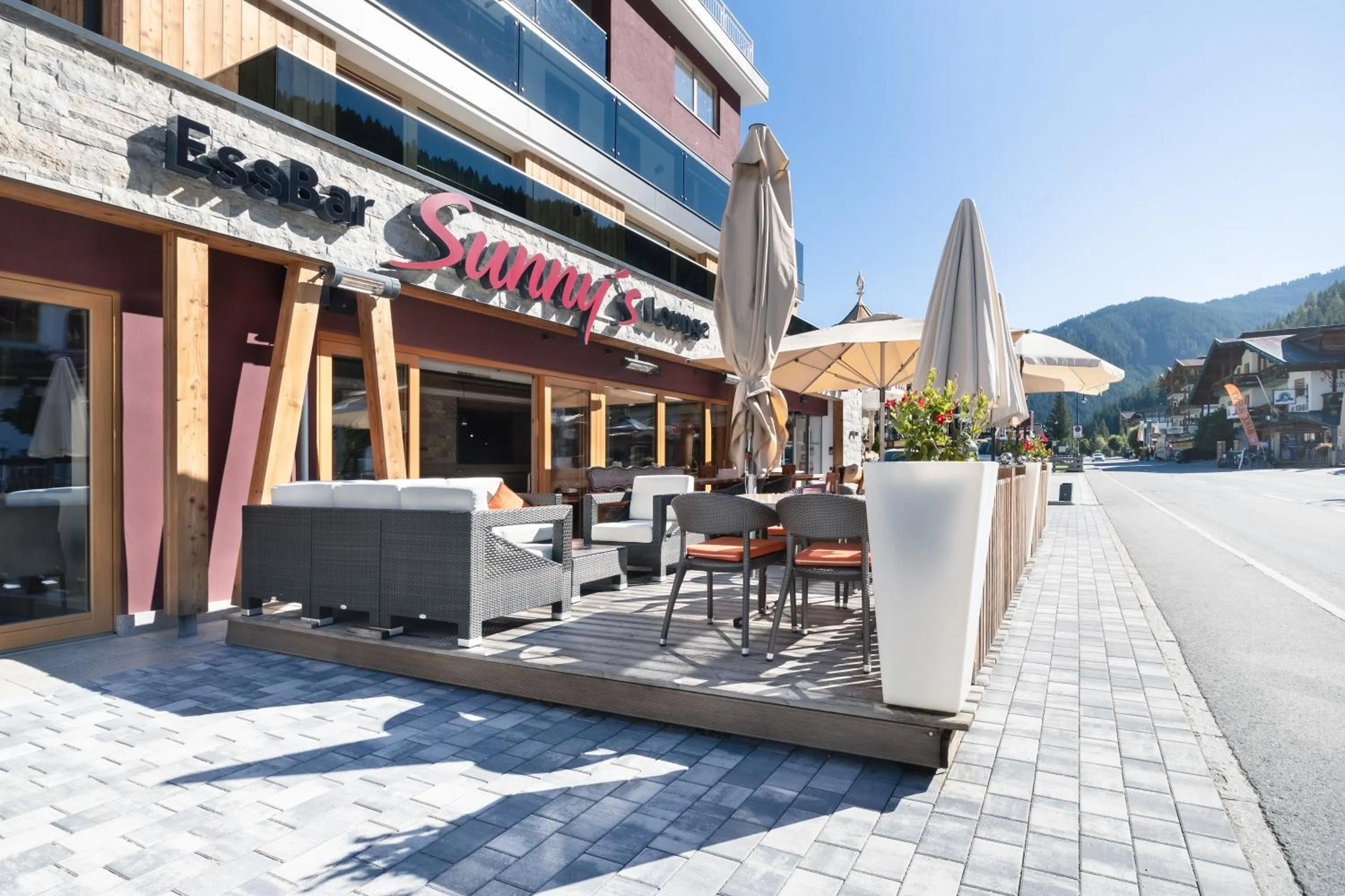 Facade/entrance in SonnenHOF hotel gerlos centrum