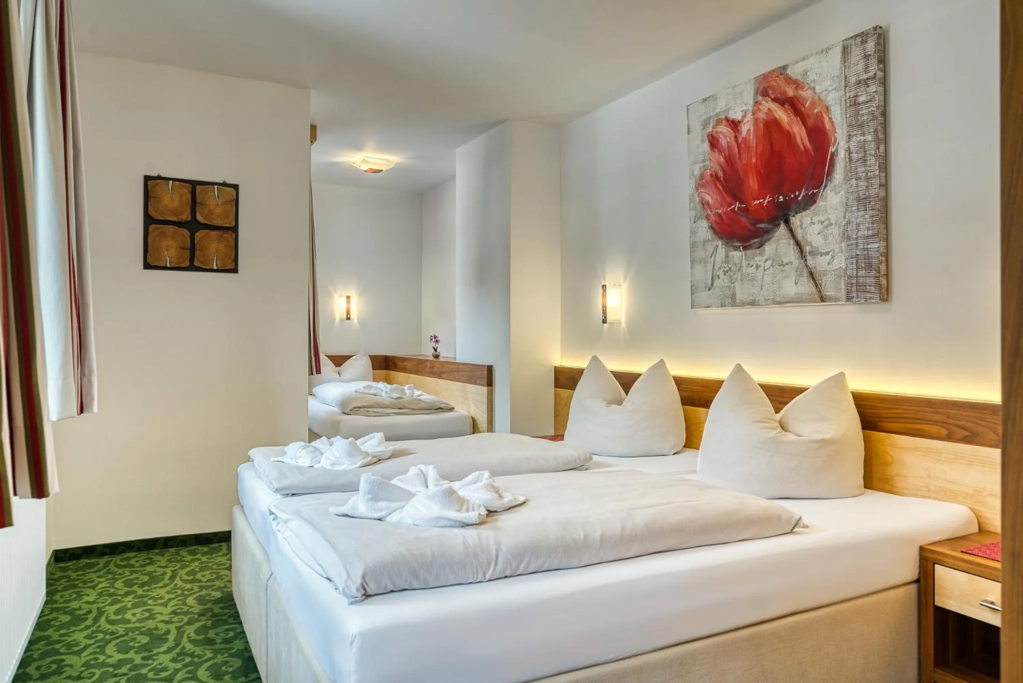 Bedroom, Bed in SonnenHOF hotel gerlos centrum