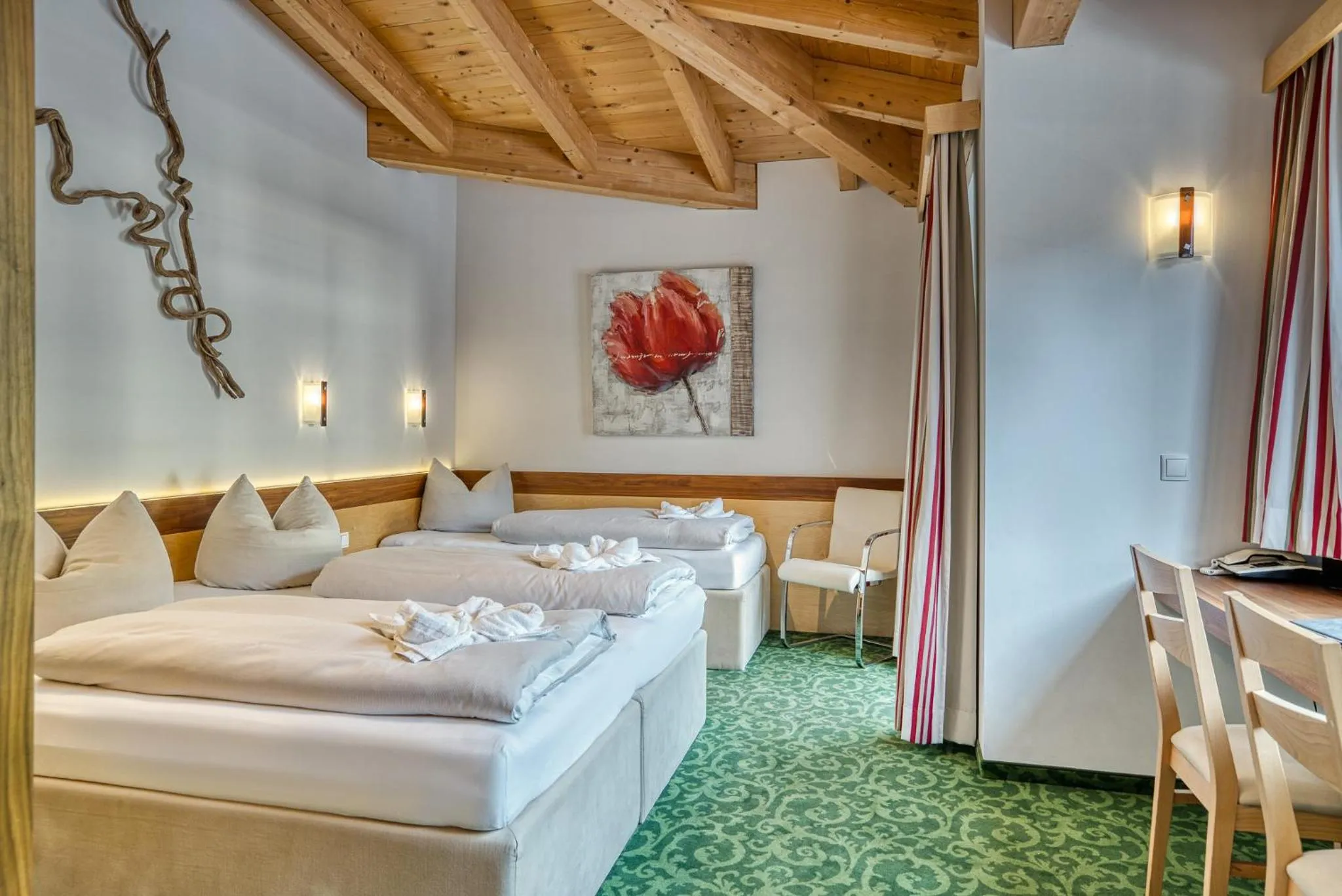 Bedroom, Bed in SonnenHOF hotel gerlos centrum