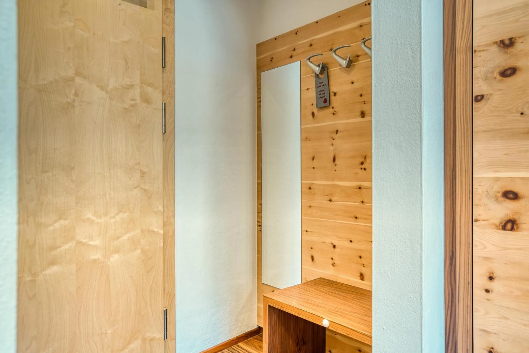 wardrobe in SonnenHOF hotel gerlos centrum