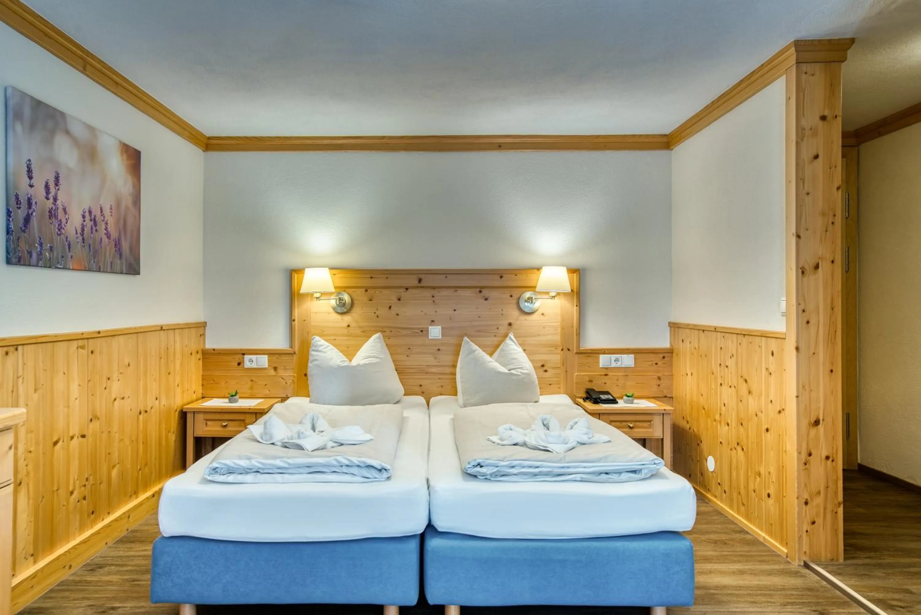 Bed in SonnenHOF hotel gerlos centrum