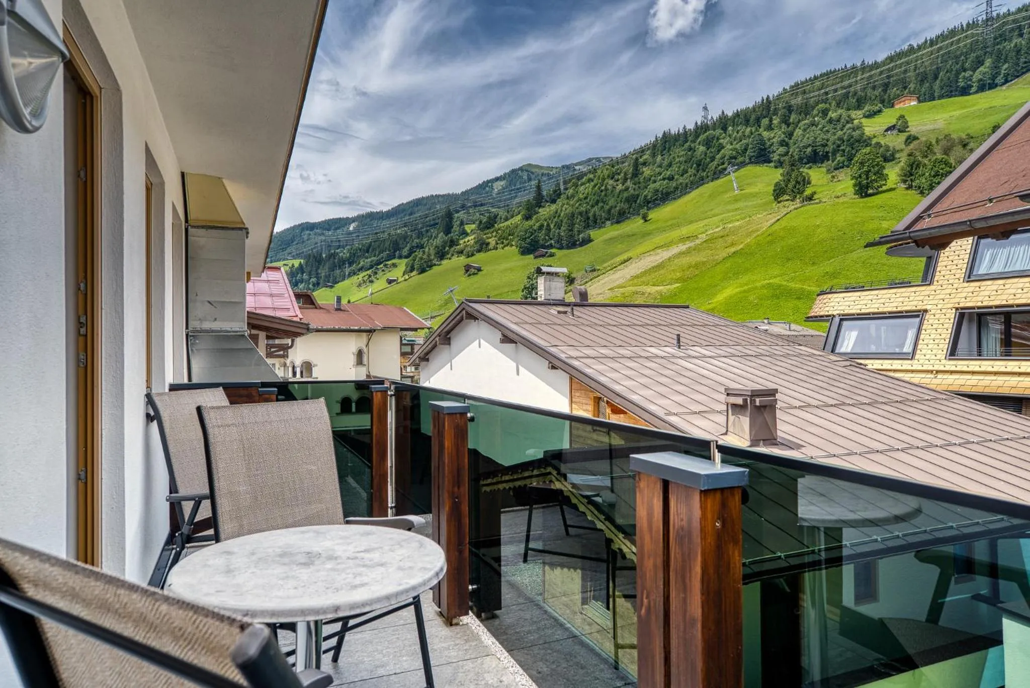 Balcony/Terrace in SonnenHOF hotel gerlos centrum