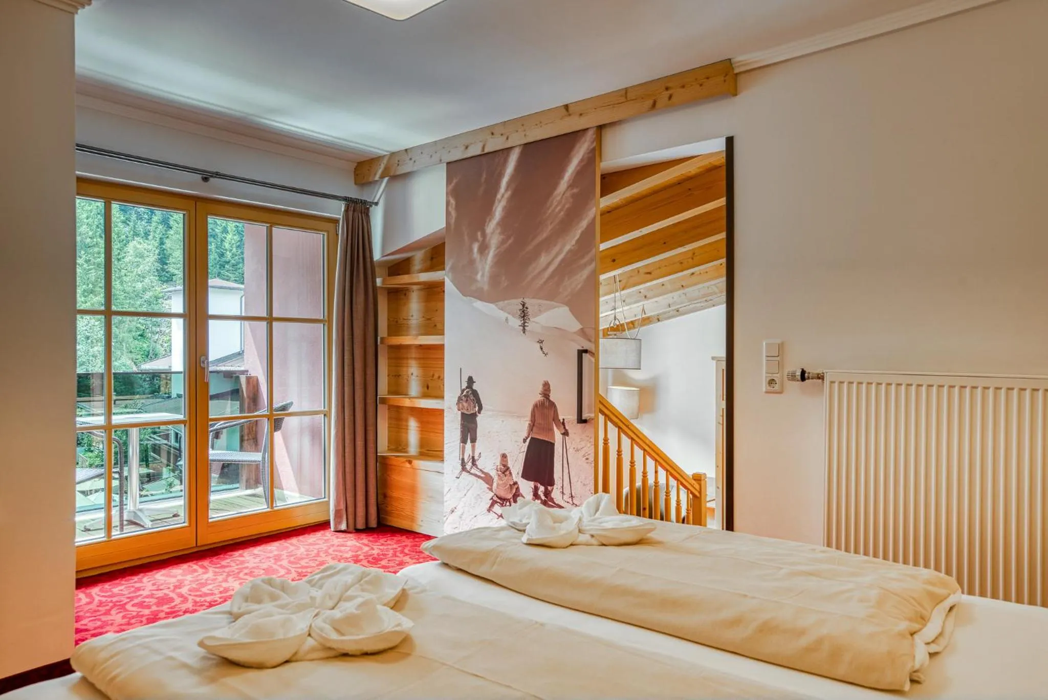 Bedroom, Bed in SonnenHOF hotel gerlos centrum