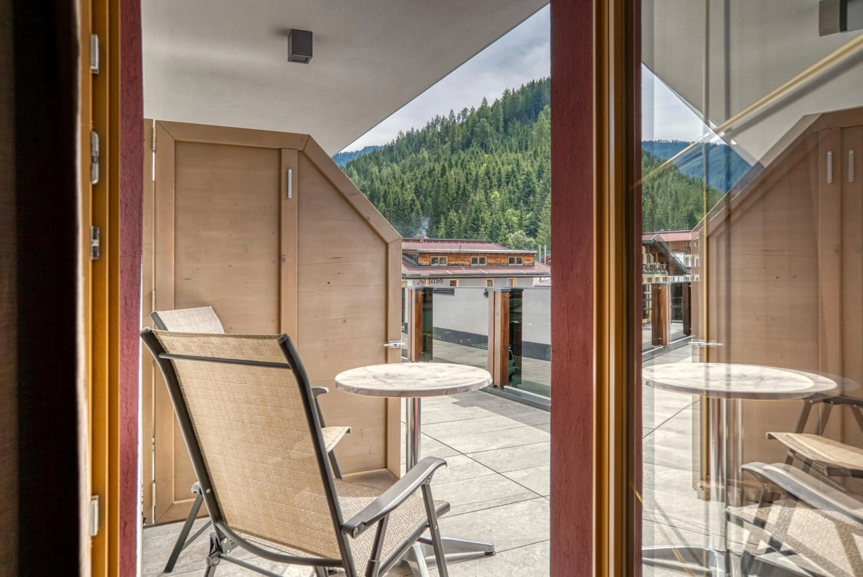 Balcony/Terrace in SonnenHOF hotel gerlos centrum